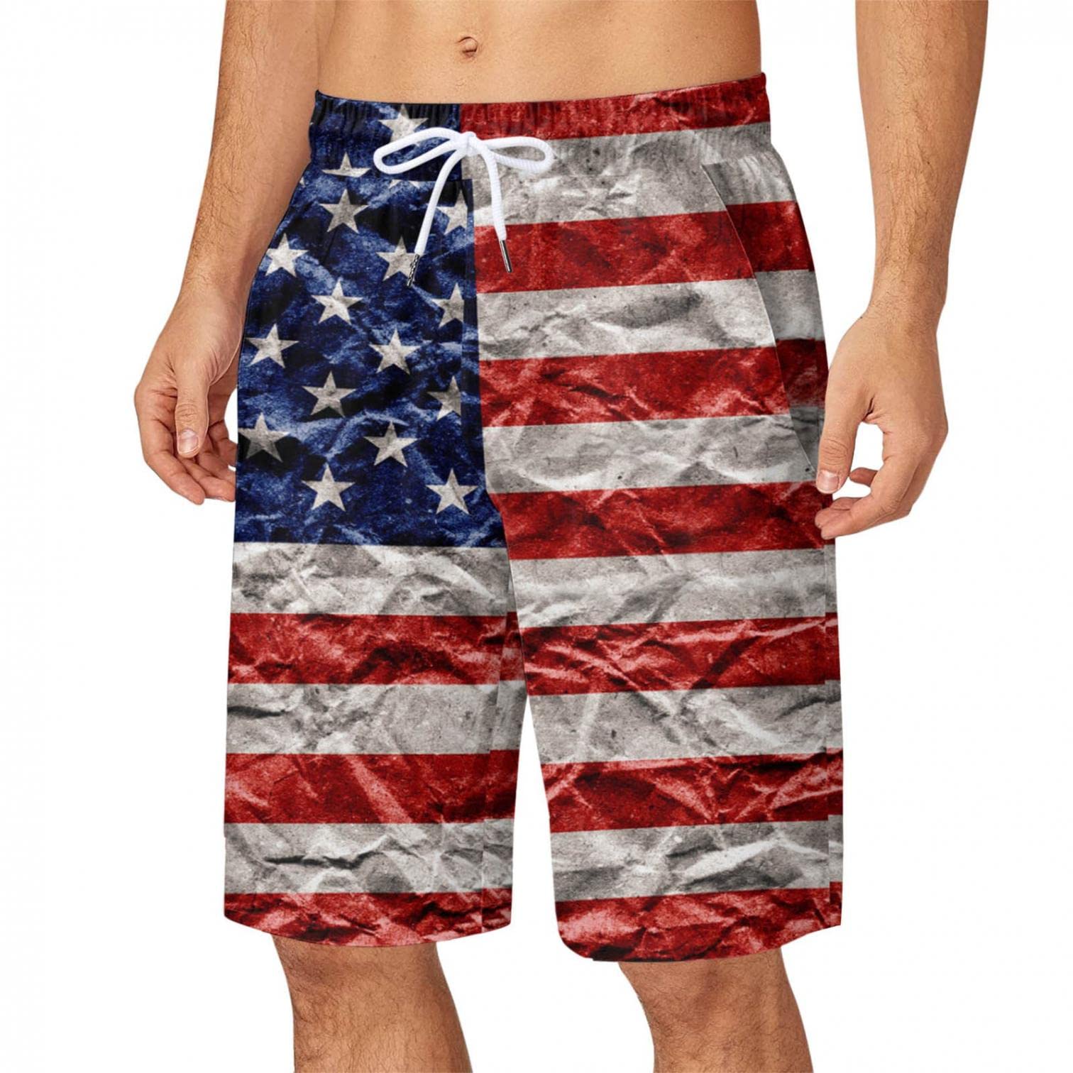**Men's 5 Inch Inseam Gym Shorts - Quick Dry Athletic Swim Trunks with Liner - Casual & Swim Shorts for Running, Beach, Pool & Workout**