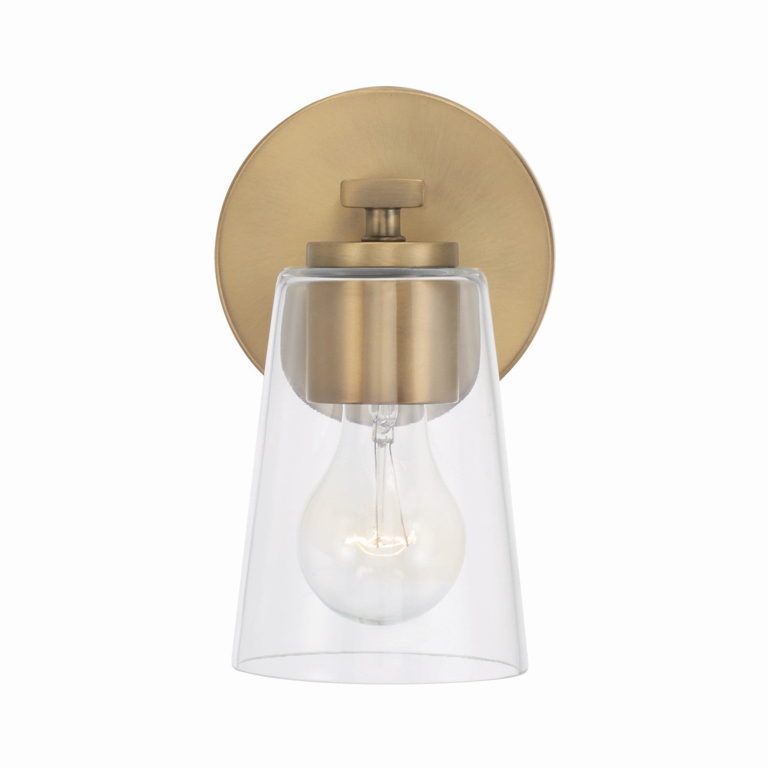 Capital Lighting One Light Wall Sconce - Modern Wall Mounted Light Fixture for Bedroom, Living Room & Hallway - Energy Efficient Indoor Lighting Solution