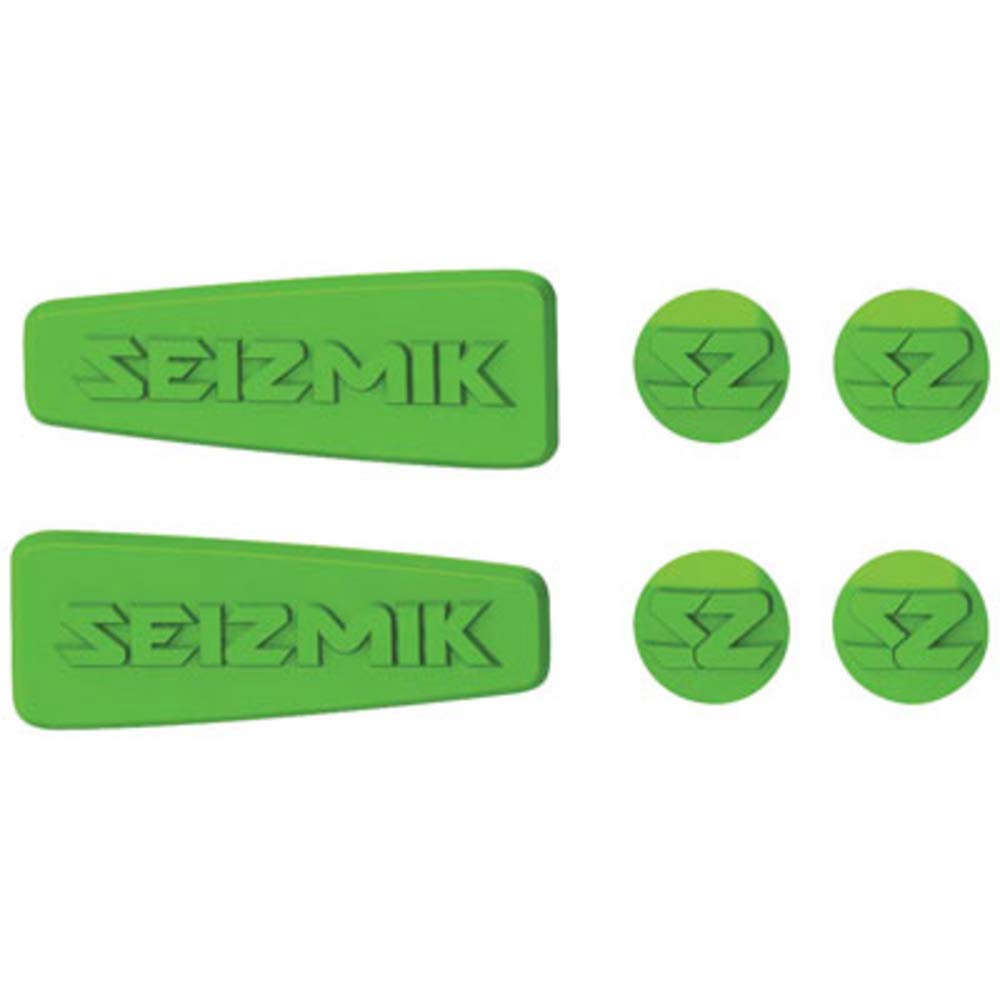 Seizmik Pursuit UTV Side View Mirrors Color Accent Kit - Green for Polaris RANGER 500 CREW (2011-2013) | Durable Off-Road Accessories for Enhanced Visibility & Safety