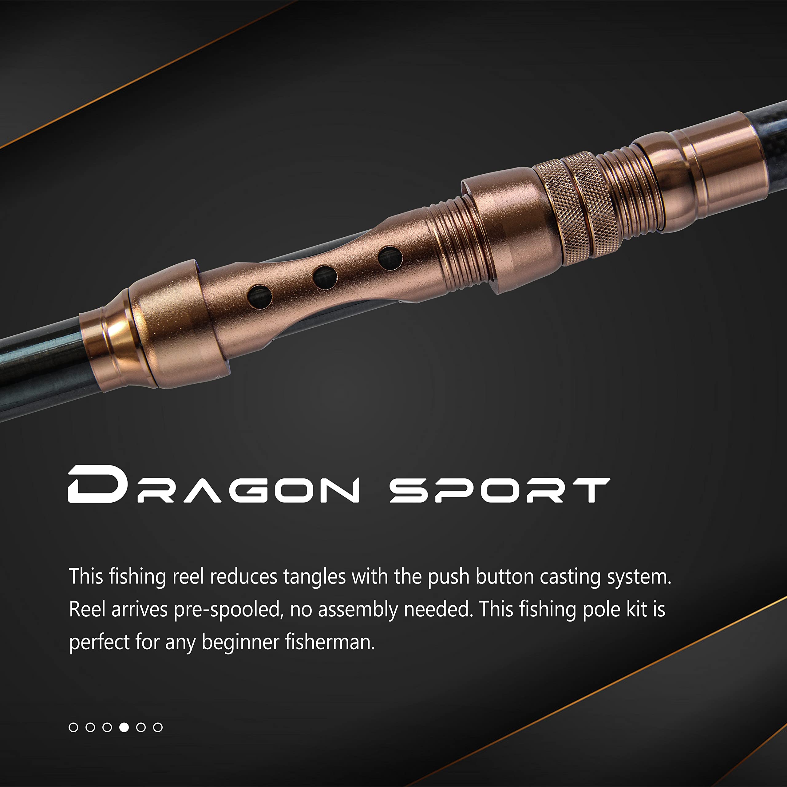 Premium Carbon Fiber Telescopic Fishing Rod and Reel Combo 2.4m (7.87FT) - Saltwater & Freshwater Fishing Kit for Sea, Lake, and River Angling | Lightweight Travel Fishing Gear for Beginners and Professionals