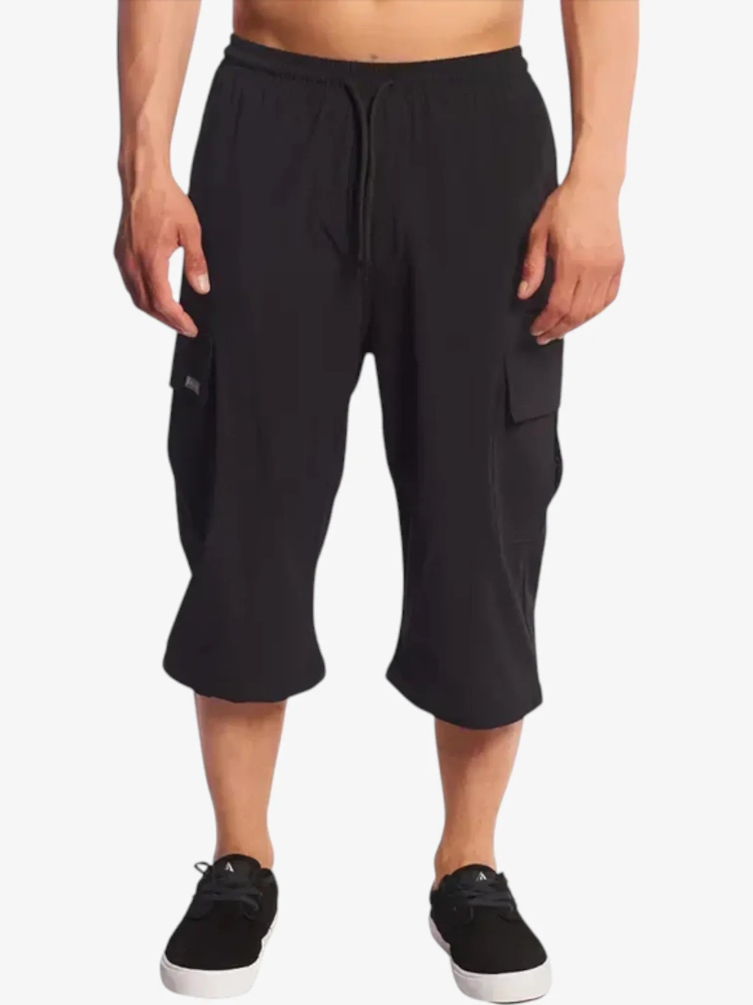 Volcom Ripstop Fisher Cargo Pants for Men - Durable & Stylish Black Tactical Pants for Outdoor, Hiking & Casual Wear