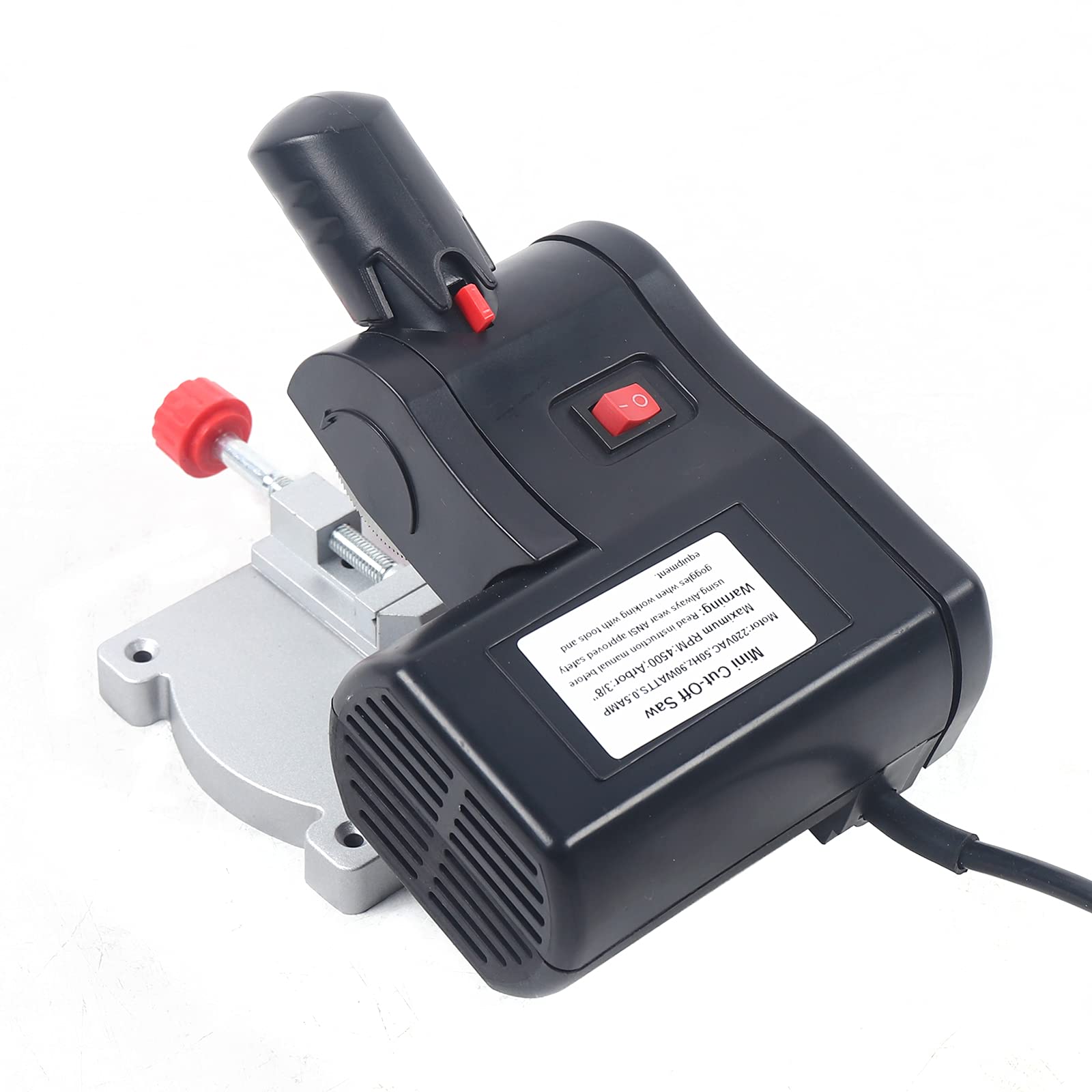 Mini Benchtop Cut-off Saw 4500 RPM 90W for Wood, Metal & Plastic Cutting - DIY & Craft Projects