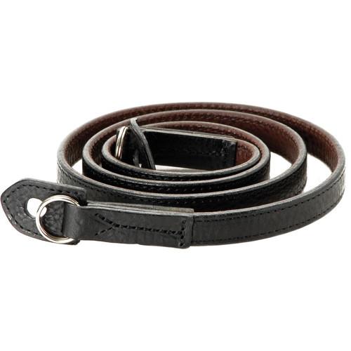 Premium Leather Camera Strap for DSLR & Mirrorless Cameras - Artisan & Artist ACAM 280 (Black) - Comfortable & Durable for Travel, Street & Wedding Photography