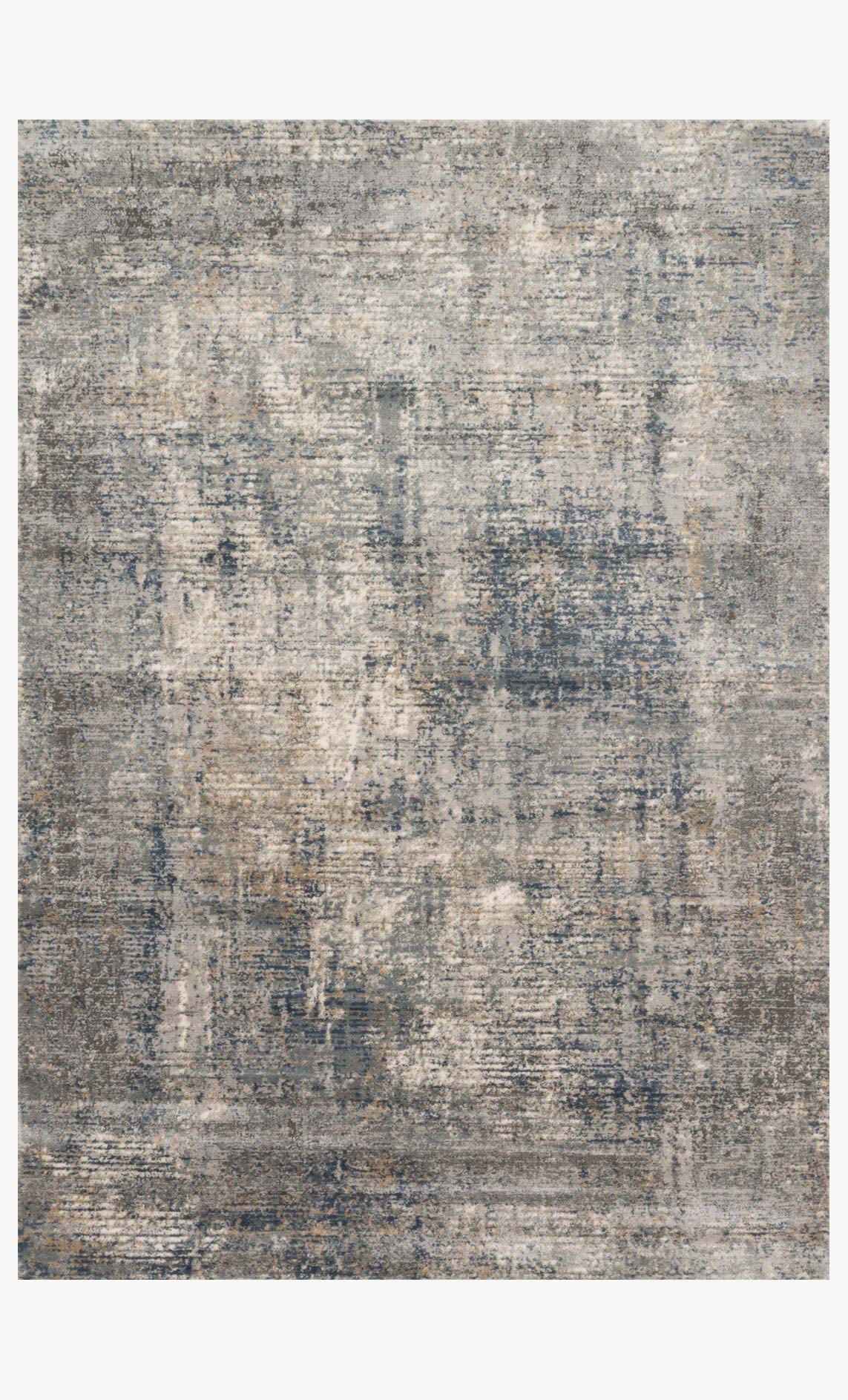 Teagan Rug Denim / Slate - Stylish and Durable Area Rug for Living Room, Bedroom, or Office Decor