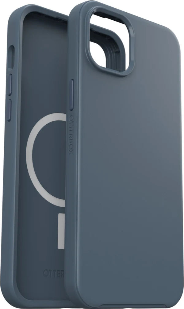 OtterBox Symmetry Plus Series Case for iPhone 14 Plus - Blue (Bluetiful) | Slim Protective Phone Cover with Drop Protection | Perfect for Everyday Use, Travel & Outdoor Activities