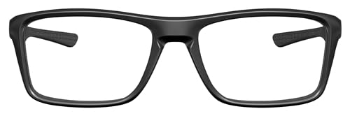 Oakley Rafter Radiation Protective Lead Glasses - Large Plastic Rectangle Frame, Adjustable Temple for X-ray & Medical Professionals - Safety Eyewear for Dental, Radiology & Industrial Use