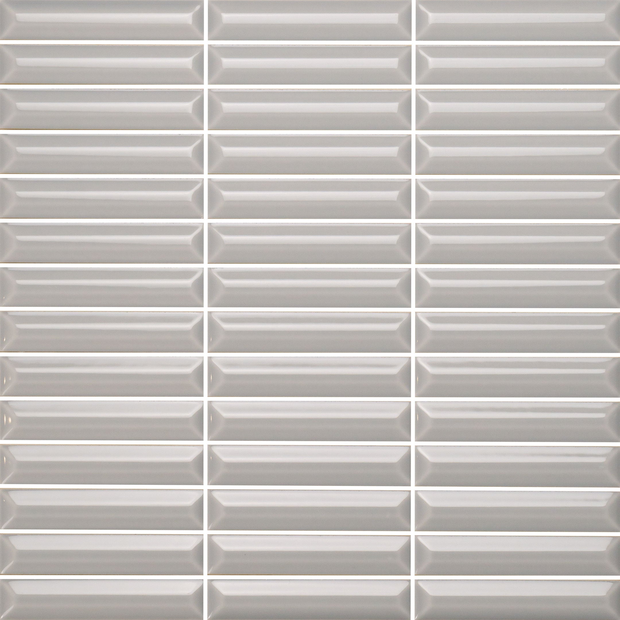 Hashira Curve Kit Kat Fluted Wall Tile - Decorative Ceramic Tiles for Kitchen Backsplash & Bathroom Accent Wall