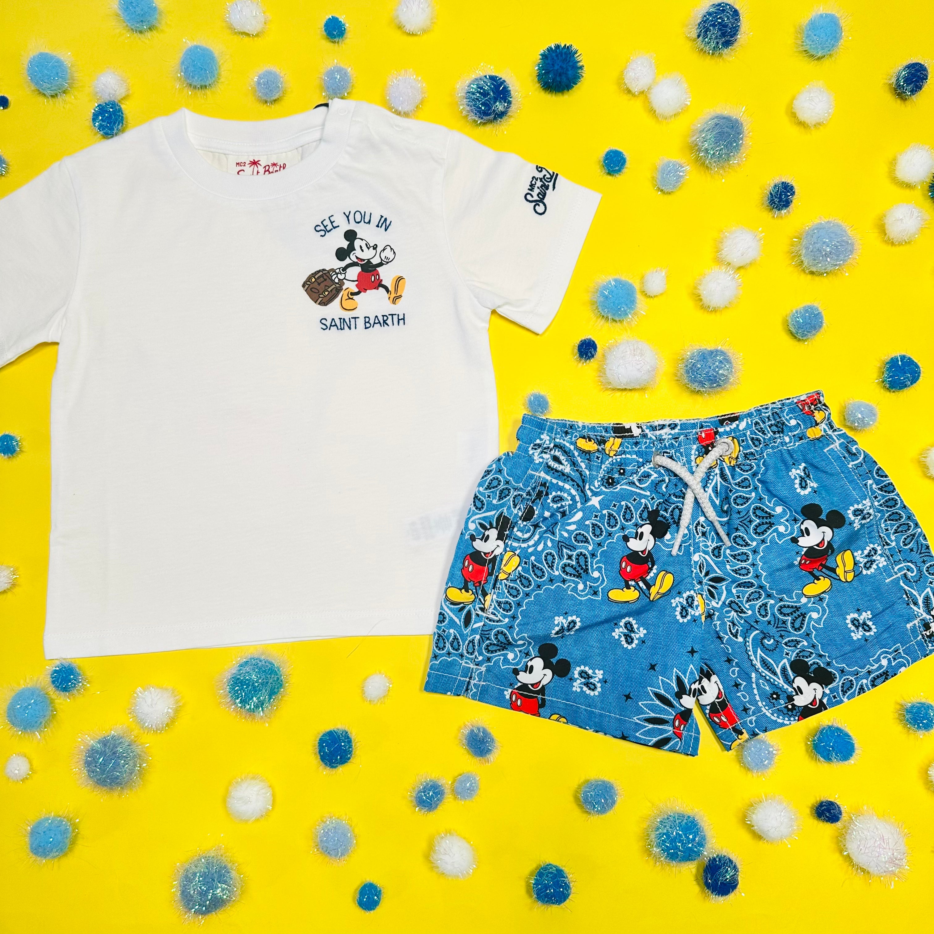 Mickey Mouse Graphic T-Shirt for Men & Women - Soft Cotton Short Sleeve Tee - Disney Cartoon Character Apparel - Perfect for Casual Wear, Theme Parks & Disney Fans