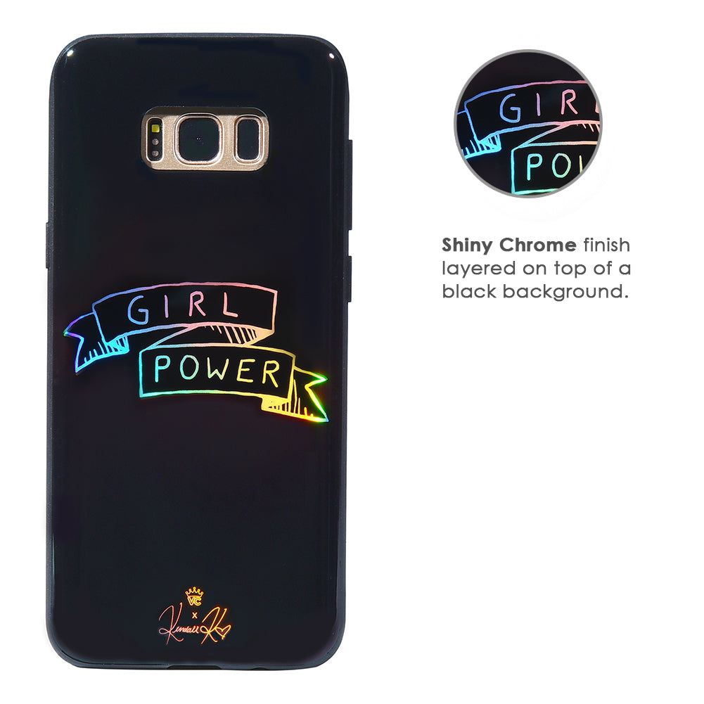 Kendall Vertes Girl Power iPhone Case - Trendy & Protective Phone Cover for Women - Perfect for Everyday Use, School & Work