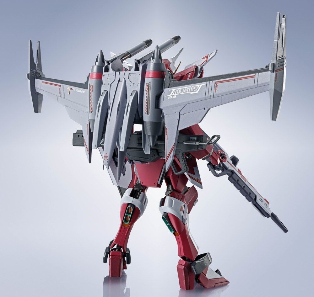 Bandai Metal Robot Spirits Gundam Seed Freedom ZGMF-X191M2 Infinite Justice Gundam Type II Action Figure - Collectible Anime Model Kit for Display & Gundam Battles