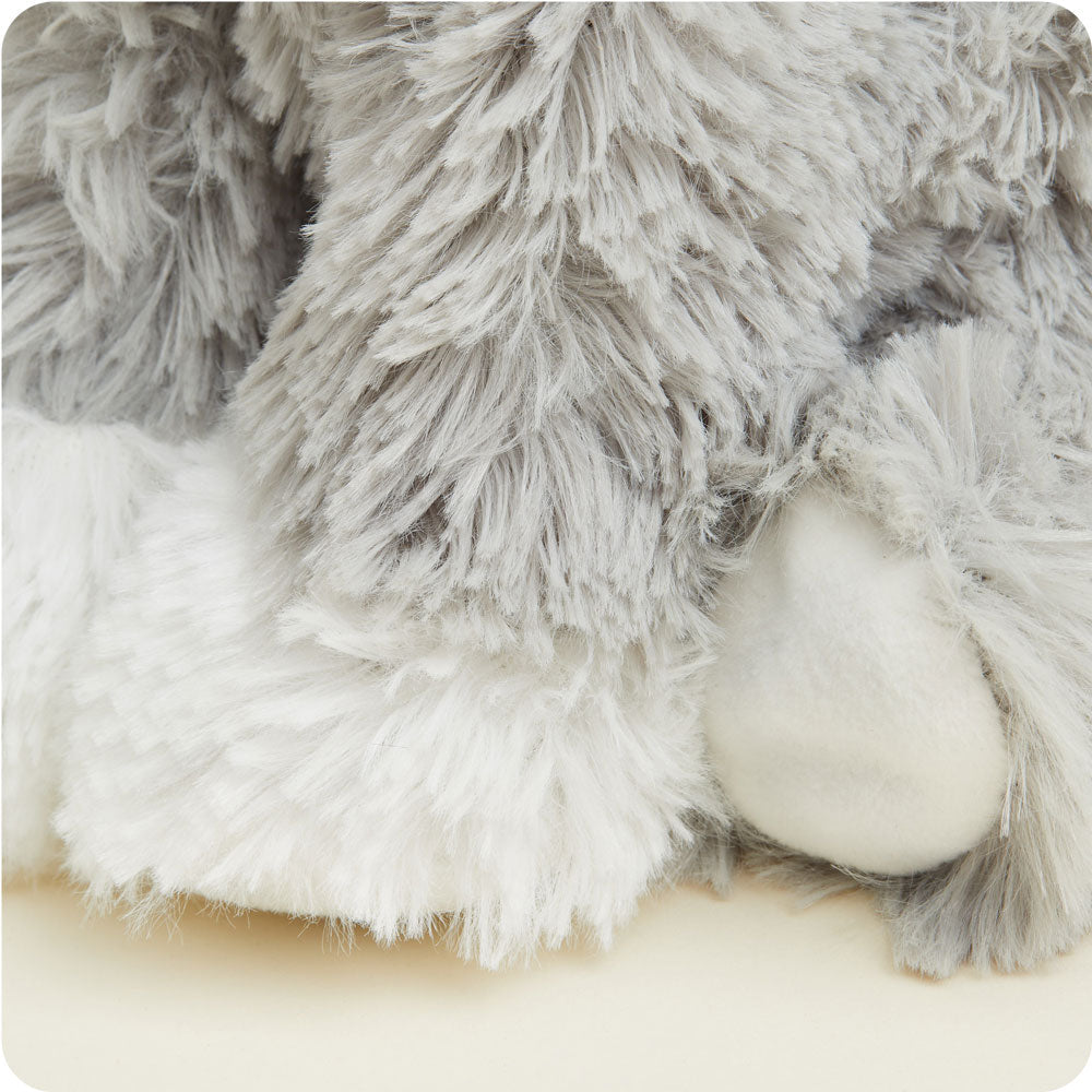 Weighted Heated Stuffed Husky Dog Plush Toy - Soothing Warmies for Anxiety Relief & Comfort - Perfect for Stress Relief, Kids, and Adults - Cozy Gift for Winter Nights & Cold Weather