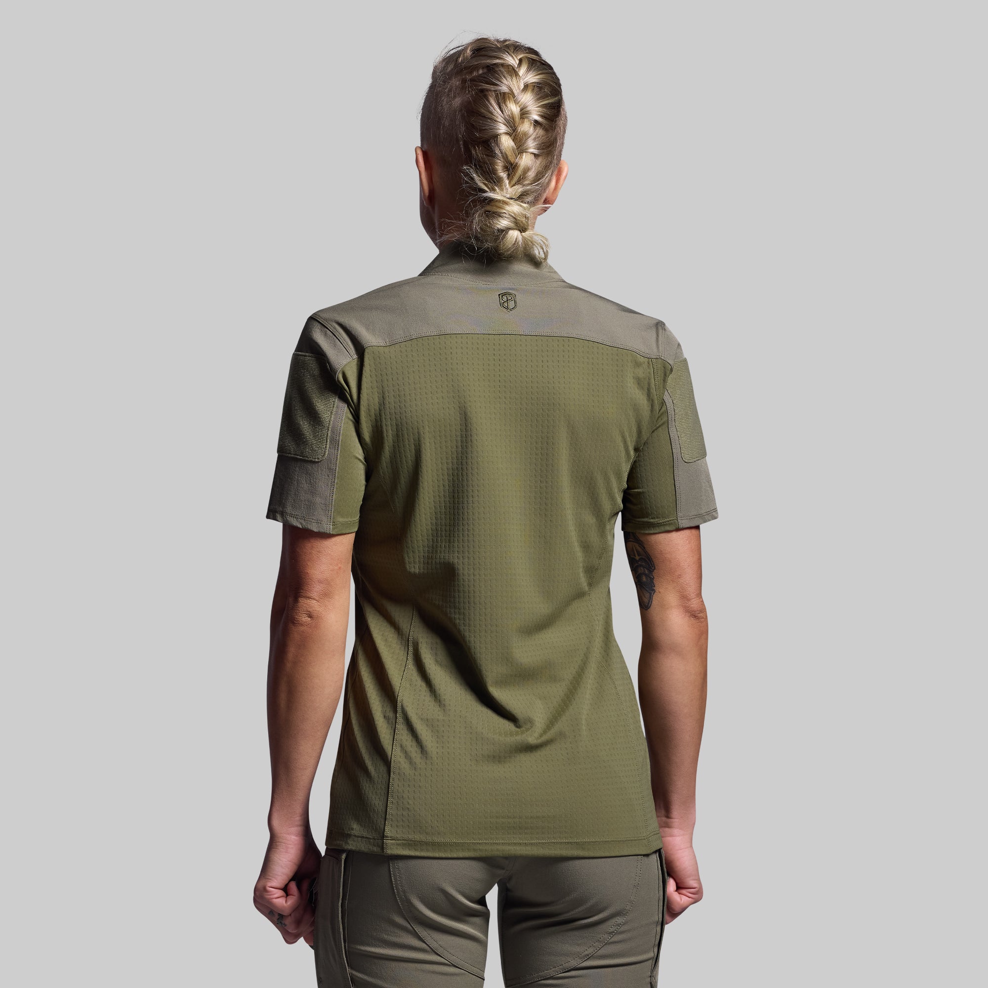 Women's Outdoor Performance Top Pro (OD Green) - Lightweight & Breathable Hiking Shirt for Trail Running, Camping & Adventure Travel
