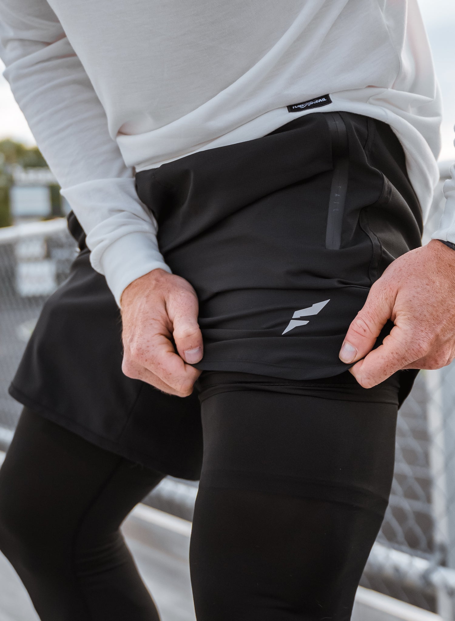 Men's Apex Shorts 2.0 - Black Athletic Running Shorts for Gym, Workout & Casual Wear