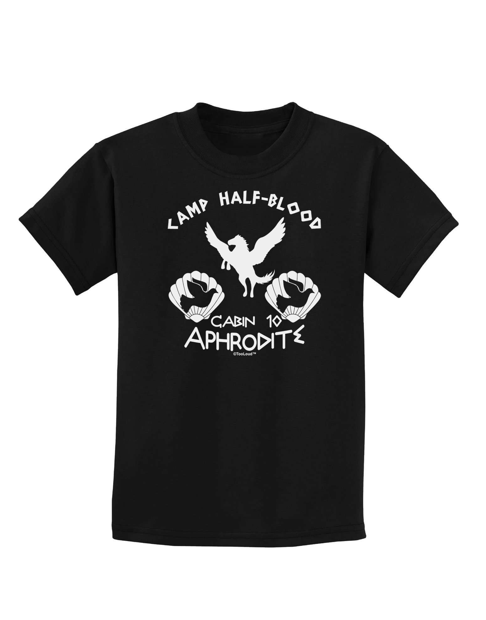 Camp Half Blood Kids T-Shirt - TooLoud Cabin 10 Aphrodite for Outdoor Adventures