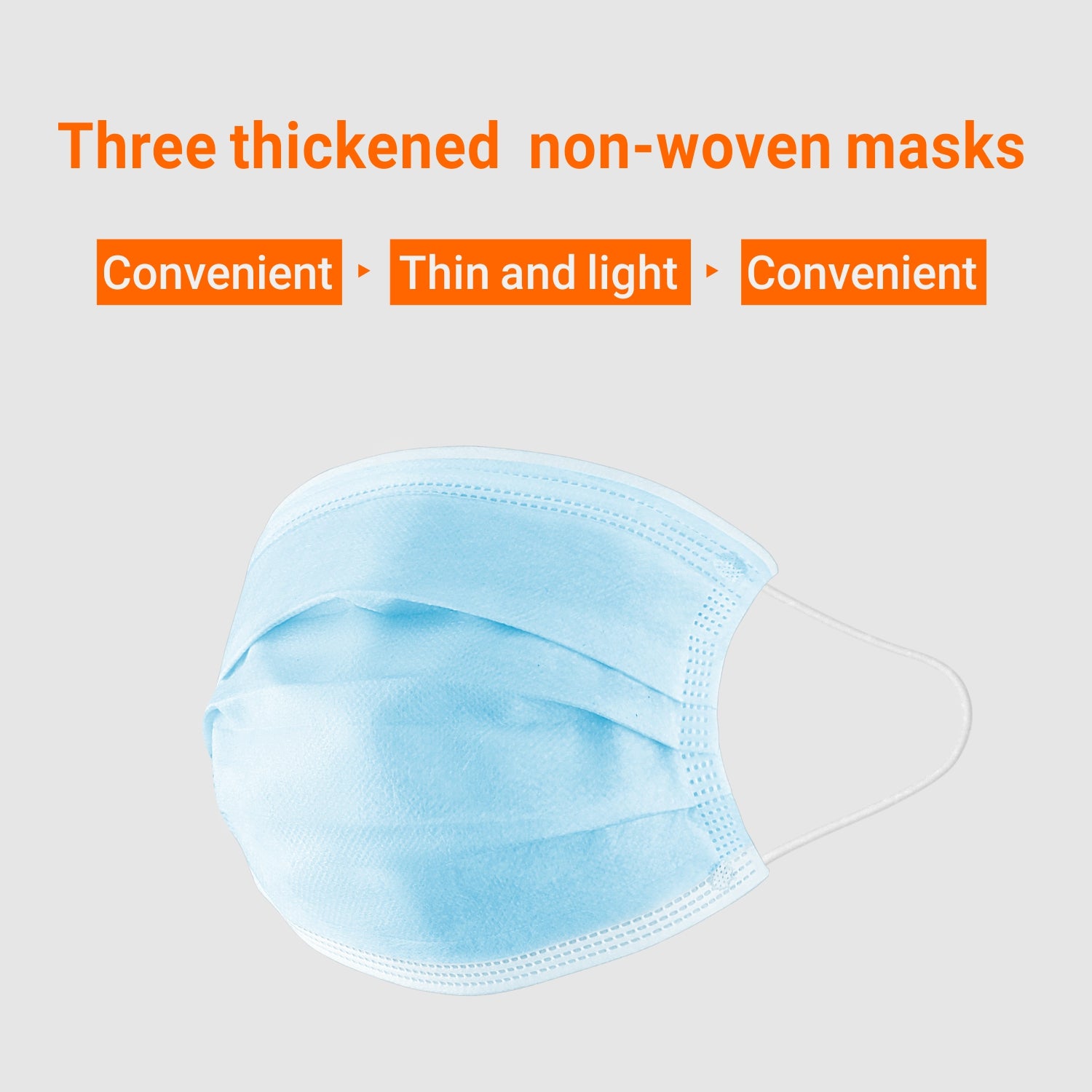 Disposable Whooping Cough Face Masks - Bulk Pack of 50 | F001 | Protection for Healthcare Workers & Public Outings