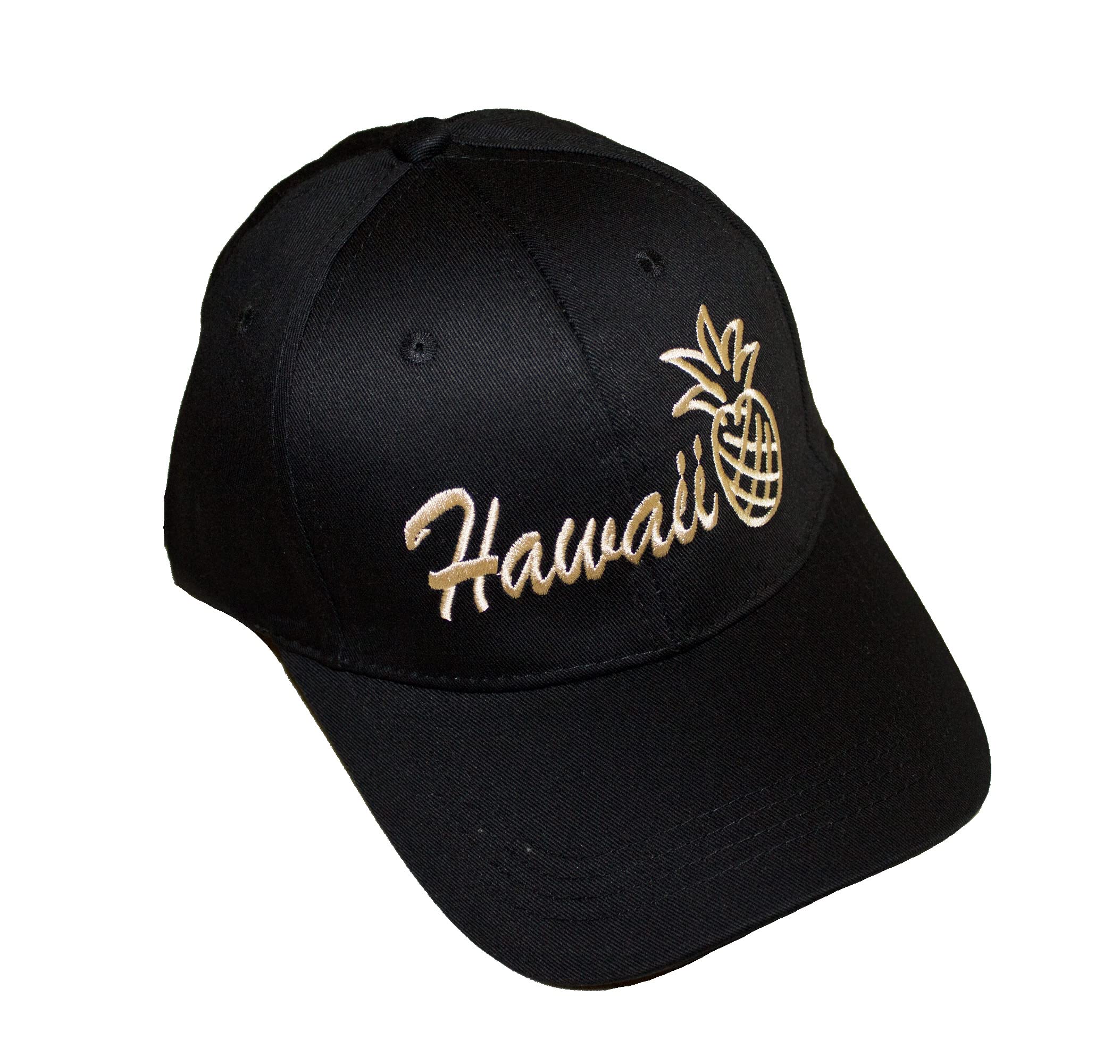 Hawaii Pineapple Embroidery Cap - Stylish Hawaiian Summer Hat for Men & Women - Perfect for Beach Vacations, Outdoor Adventures & Tropical Getaways