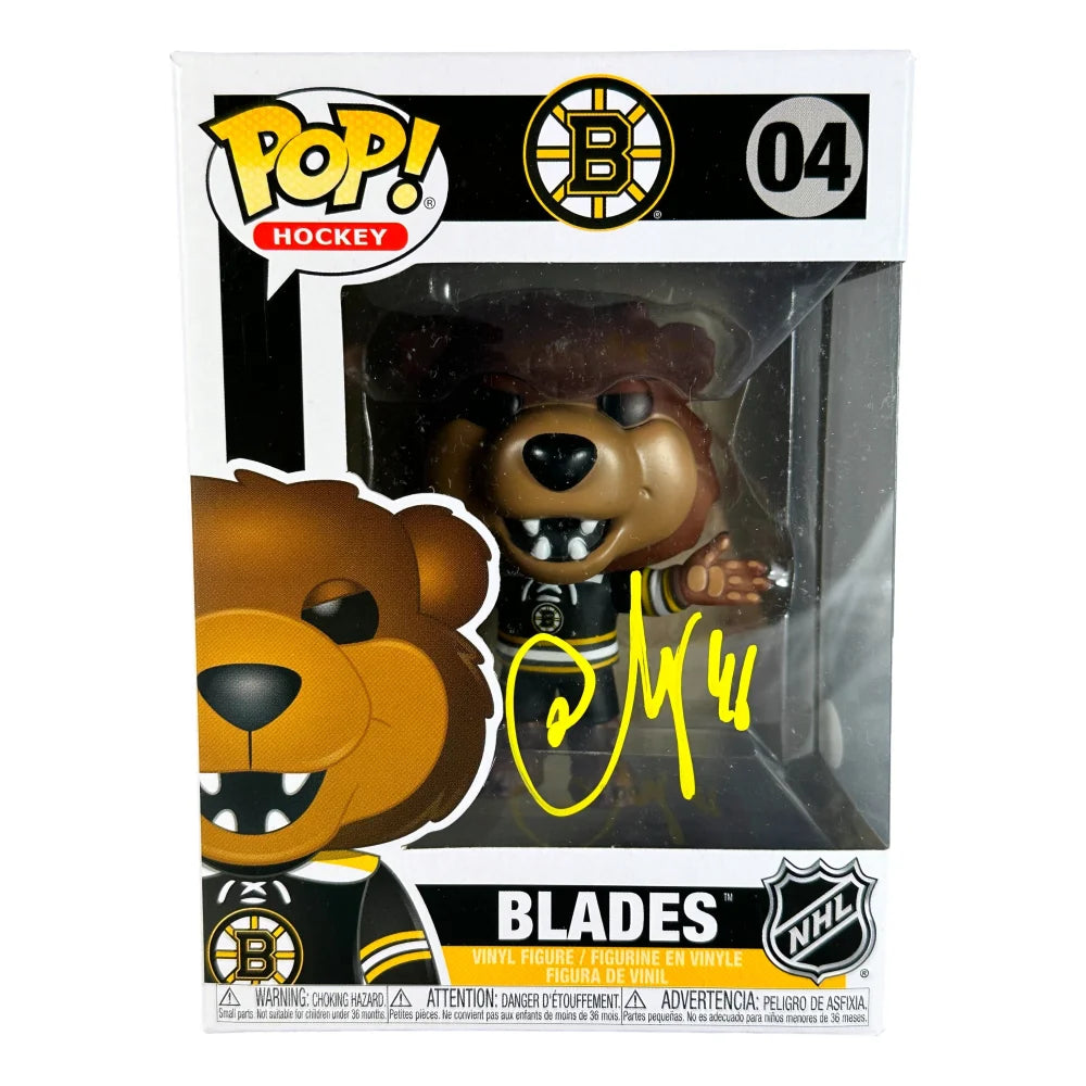 David Krejci Autographed Funko Pop #04 Boston Bruins NHL Hockey Player Signed with JSA COA - Perfect for Hockey Fans, Collectors, and Sports Memorabilia Displays