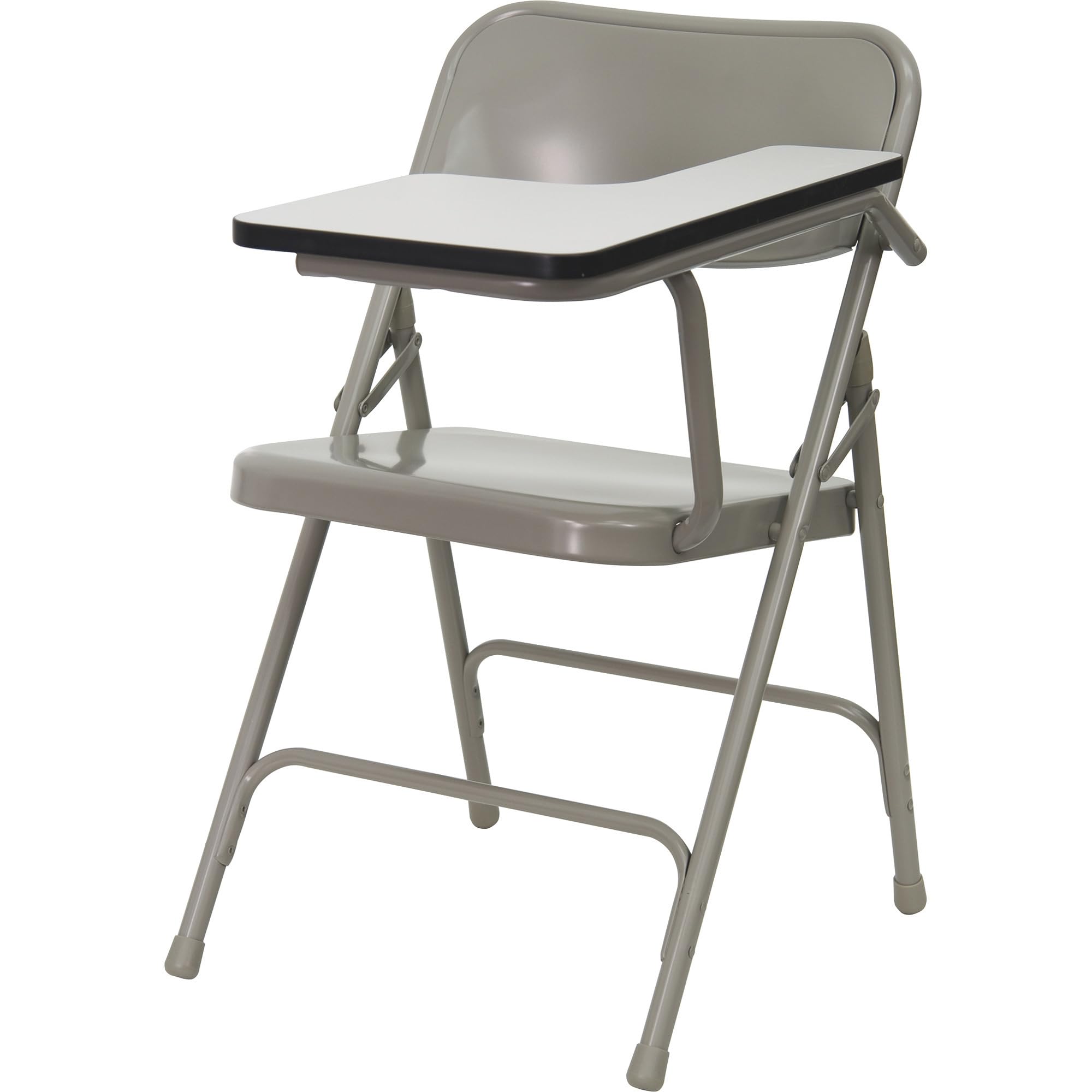 Flash Furniture Ralph Premium Steel Folding Chair with Left-Handed Tablet Arm - Perfect for Classrooms, Meetings & Events - Durable & Comfortable Seating Solution