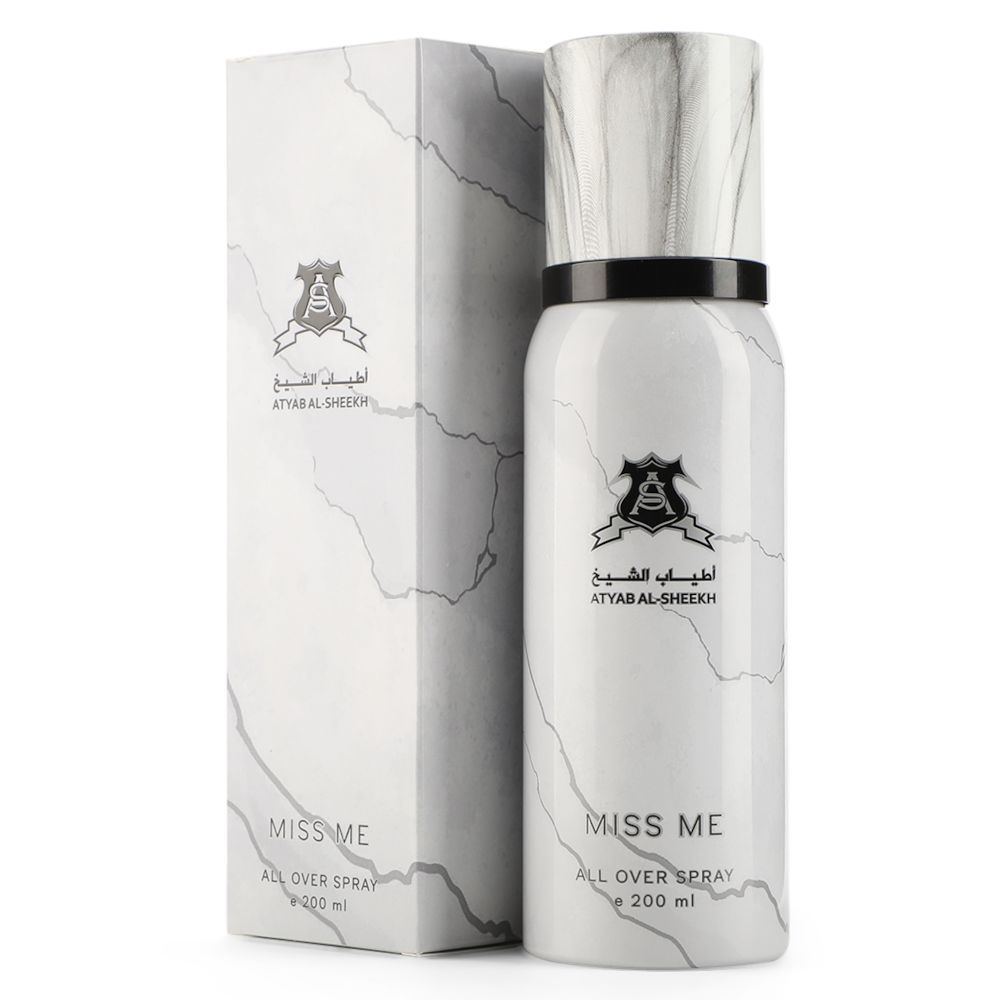 Miss Me All Over Spray 200ml - Long Lasting Floral Fragrance for Women | Perfect for Daily Wear, Date Nights & Special Occasions