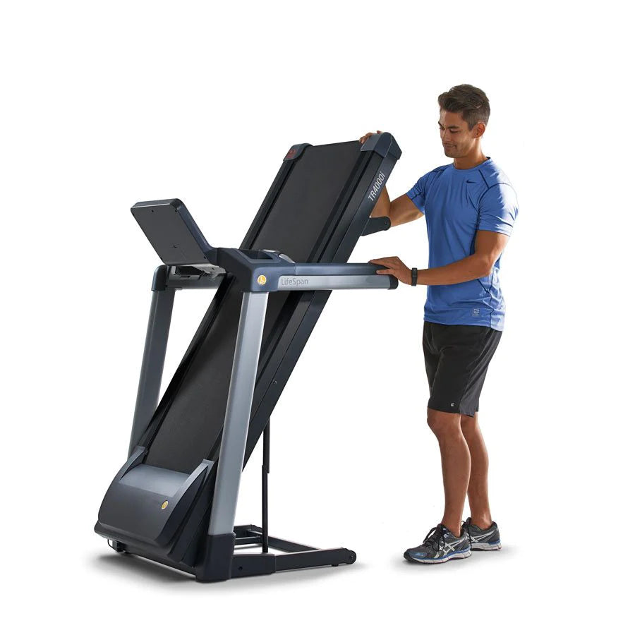 Lifespan TR4000i Folding Treadmill - Compact Home Gym Equipment for Running & Walking | Perfect for Small Spaces & Home Workouts