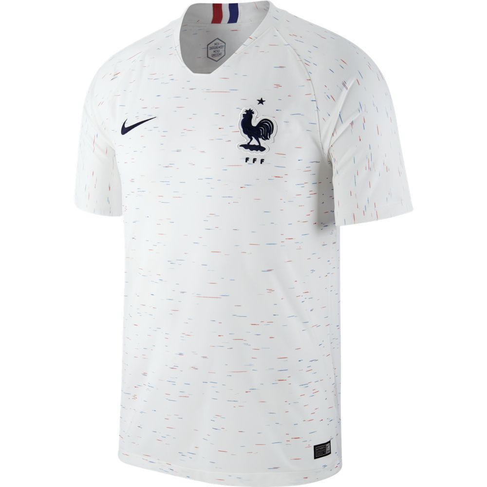 Nike France 2018 Away Stadium Jersey - Authentic Soccer Jersey for Men, Women & Kids - Perfect for Football Matches, Fan Events & Sports Collecting