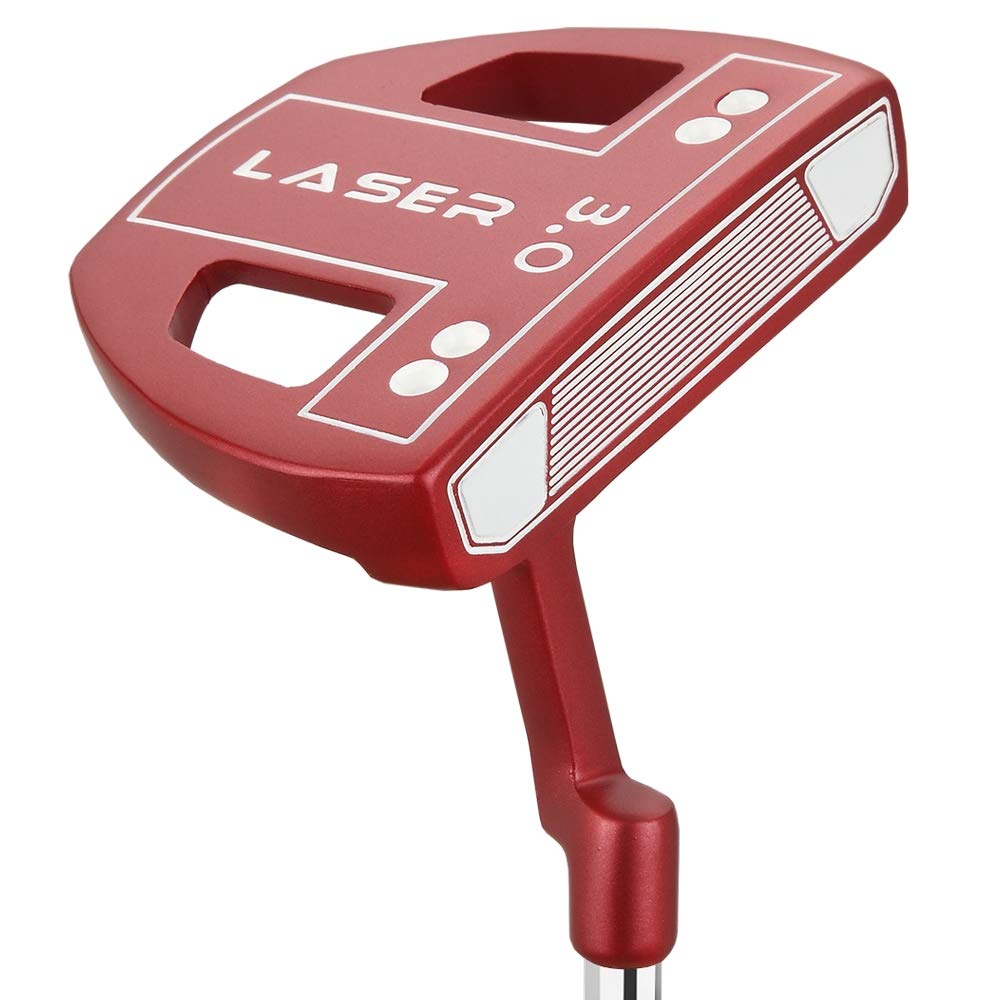 Ram Golf Laser No.3 White Ball Putter - Right Hand with Headcover - Perfect for Precision Putting on the Green