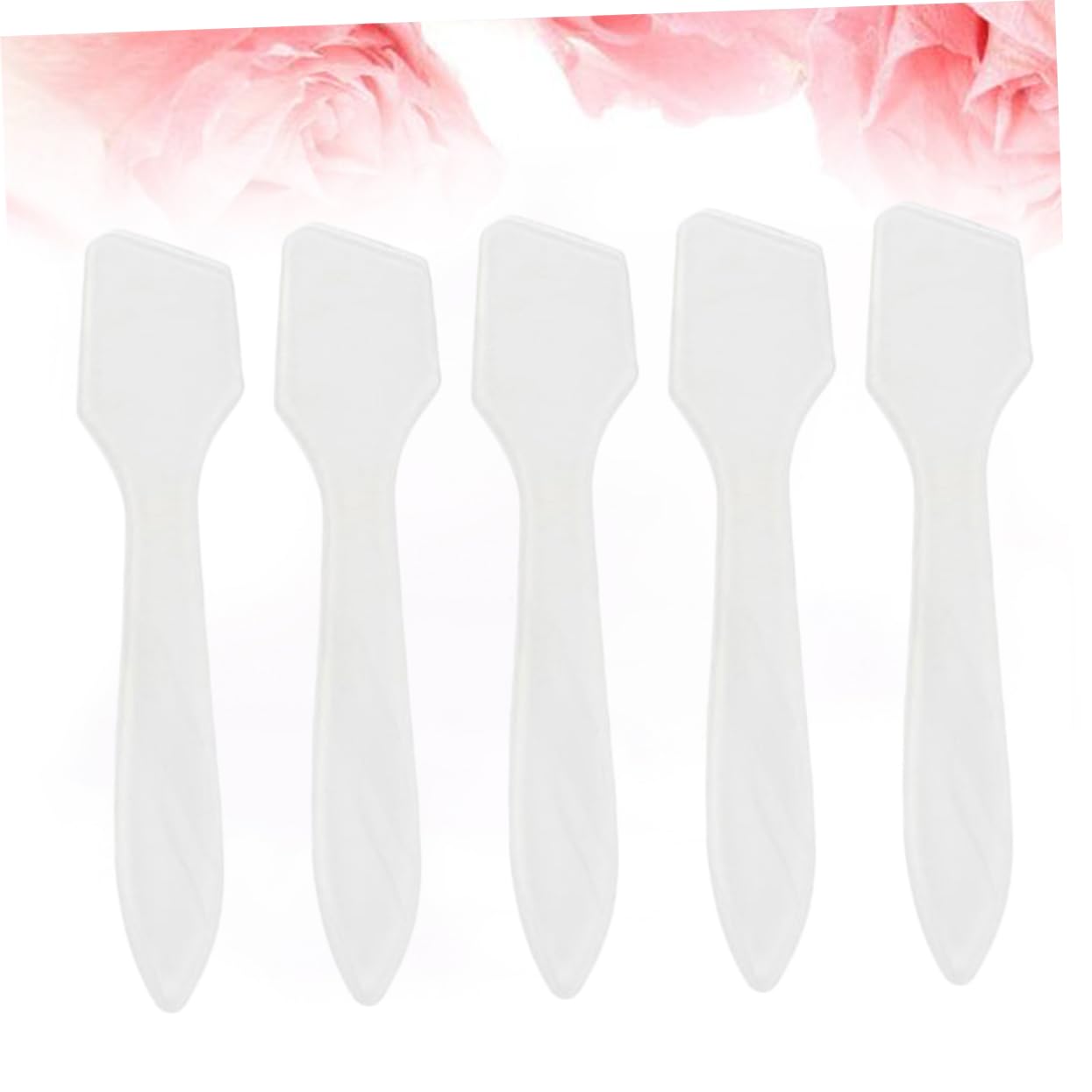 Plastic Skincare Spatula & Facial Cream Dispenser - Mask Applicator Tool for Women | Perfect for Applying Serums, Creams & Sheet Masks