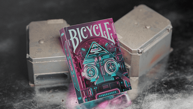 Bicycle Cybershock Playing Cards - Premium Deck for Magic Tricks, Cardistry & Poker Games - Perfect for Professional Magicians, Card Players & Collectors