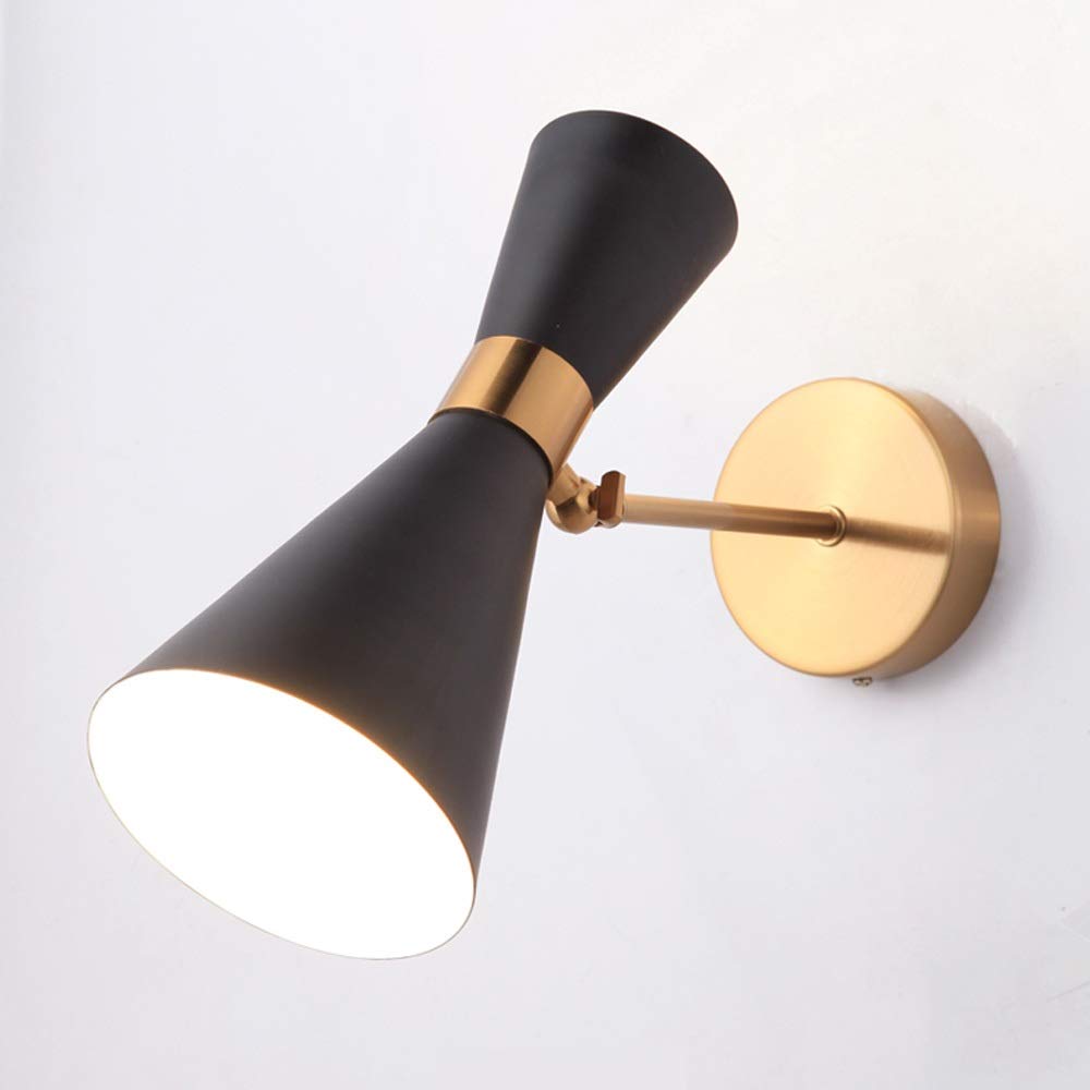Modern Nordic LED Wall Lamp - Bedside & Bathroom Lighting, White/Black Creative Mirror Headlight for Bedroom, Living Room, Luxury Home Decor | Perfect for Night Reading, Ambient Mood Lighting & Modern Interior Design