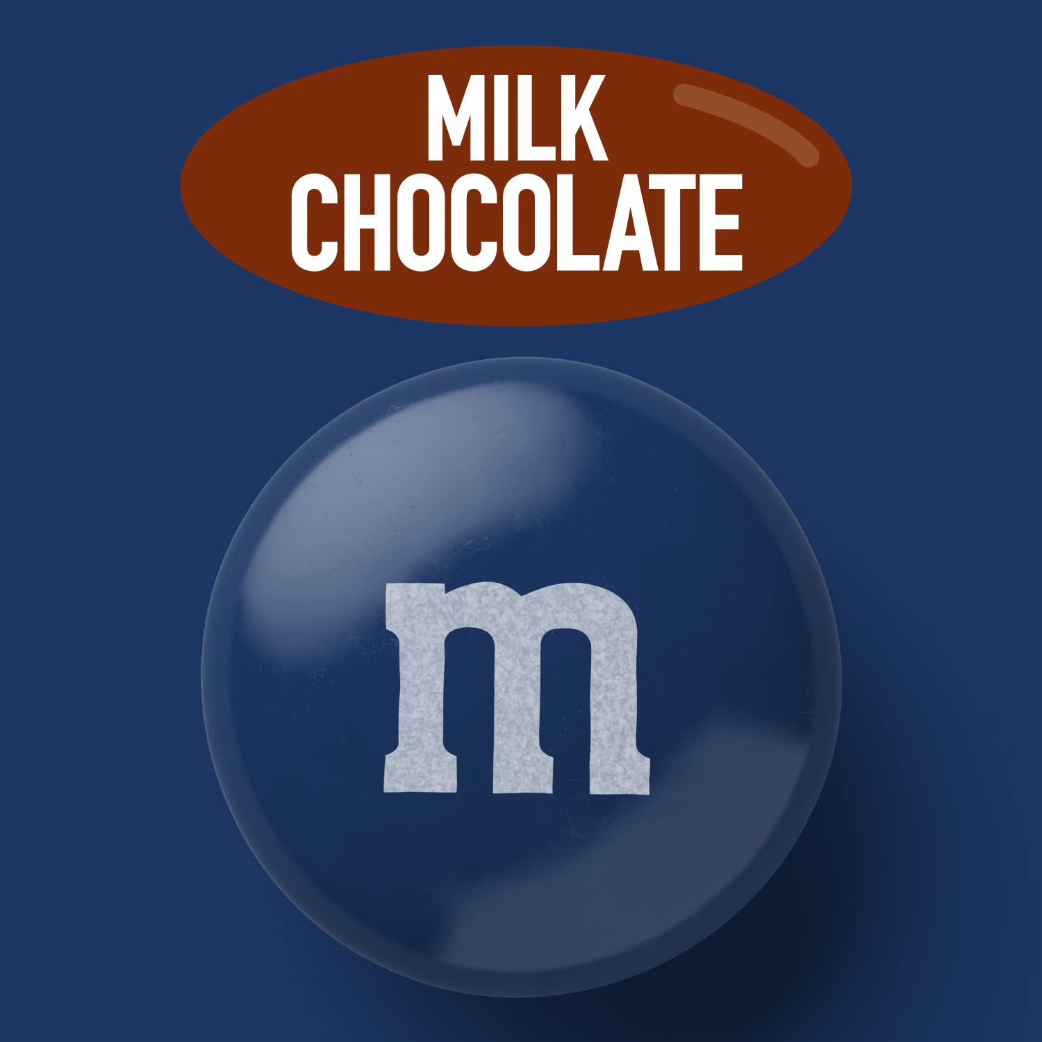 M&M’S Dark Blue Milk Chocolate Candy Bulk - 5lbs Resealable Bag for Candy Bars, Birthday Parties, Graduations & Celebrations | Perfect for DIY Party Favors, Office Snacks & Movie Nights
