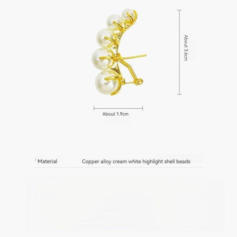 Luxury Pearl Earrings for Women - Elegant & Sophisticated Lightweight Dangle Earrings - Perfect for Weddings, Parties & Special Occasions