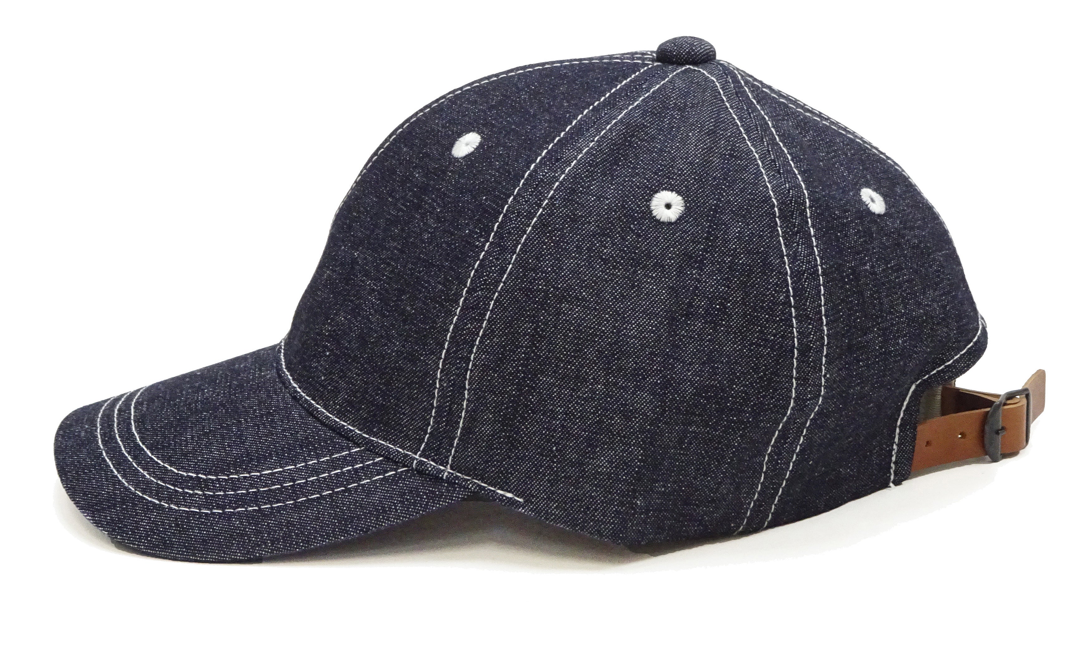 TOYS McCOY Men's Plain Denim Trucker Hat - Classic Casual Baseball Cap in Deep Blue Indigo (TMA2325) | Perfect for Outdoor Activities, Streetwear & Everyday Fashion