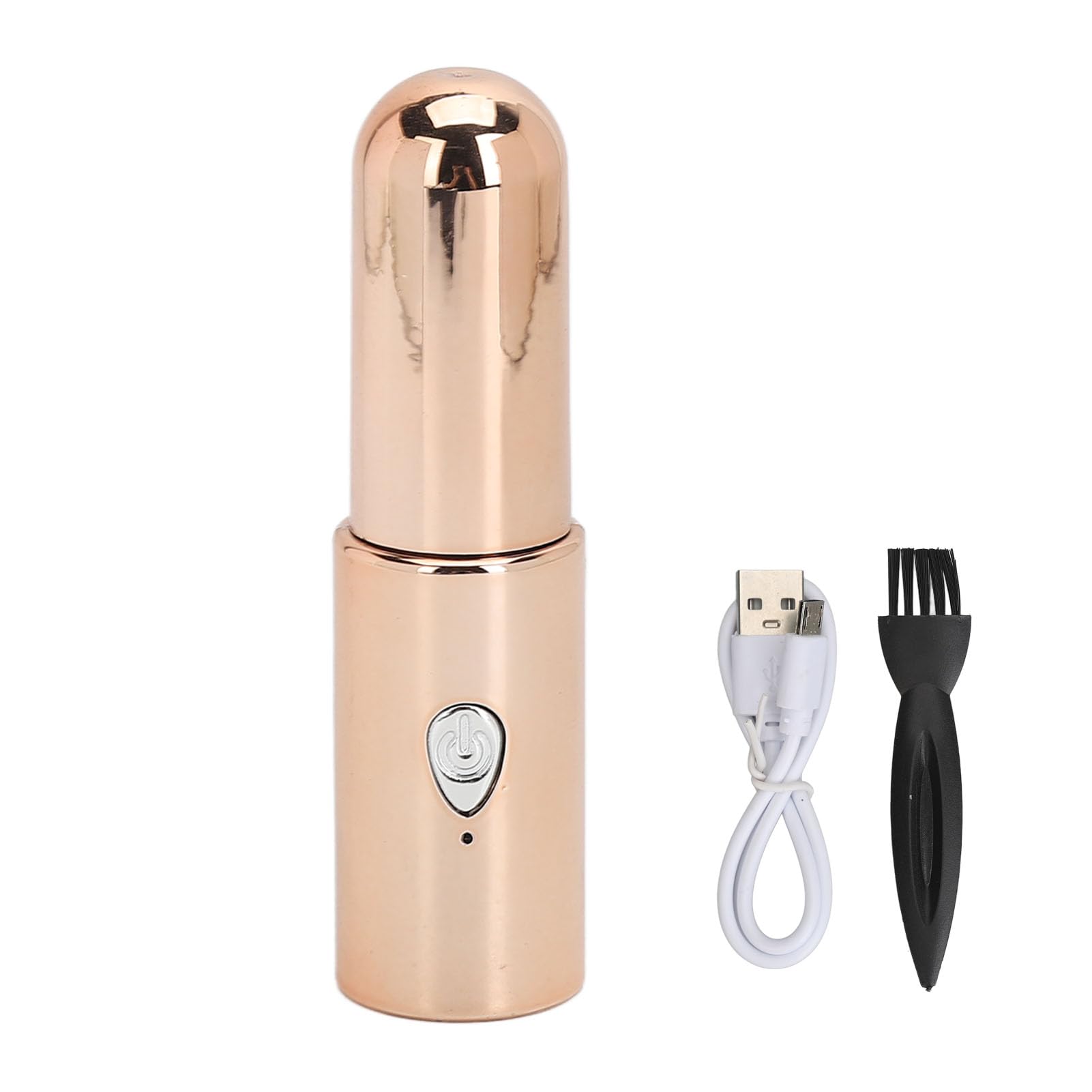 Portable Mini Nose Hair Trimmer for Men & Women - Painless Facial Grooming Tool for Eyebrows, Ears & Nose - Perfect for Travel, Home & Office Use