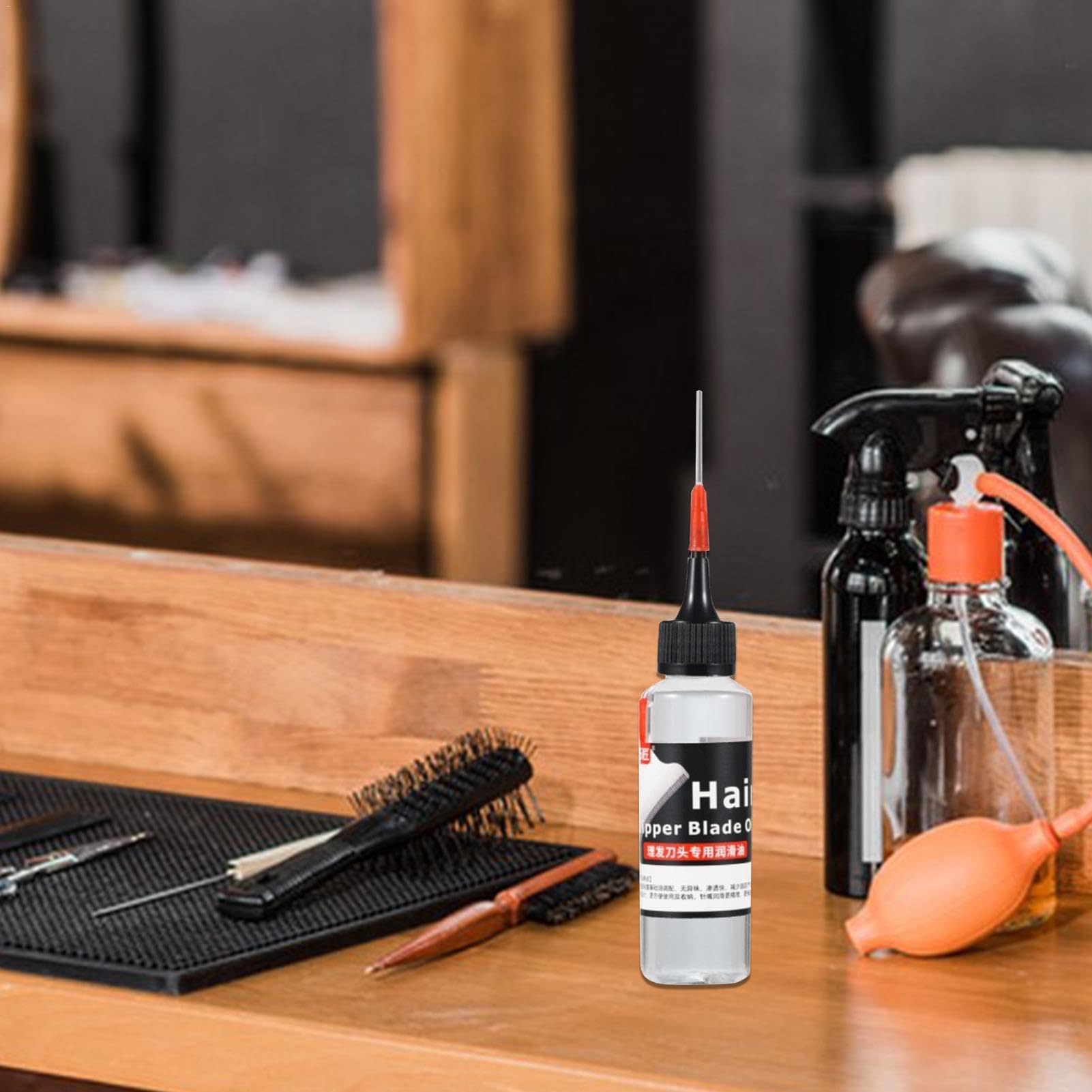 Premium Hair Trimmer Oil - 60ml Clipper Lubricant for Smooth Shaving | Friction-Reducing & Odorless Blade Oil for Hair Clippers & Razors | Perfect for Home Grooming, Barber Shops & Professional Use