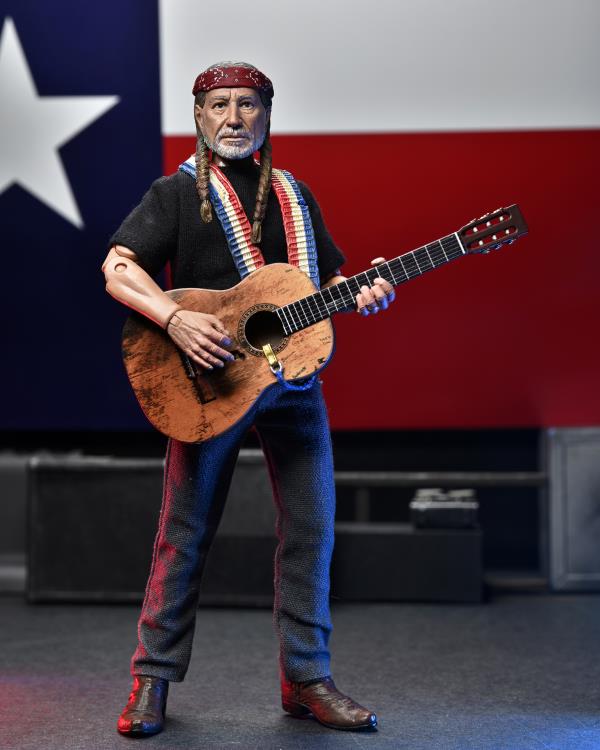 NECA Willie Nelson Action Figure - 7-Inch Collectible Music Legend Toy for Fans & Collectors - Perfect for Display, Gifts, and Music Memorabilia Collections