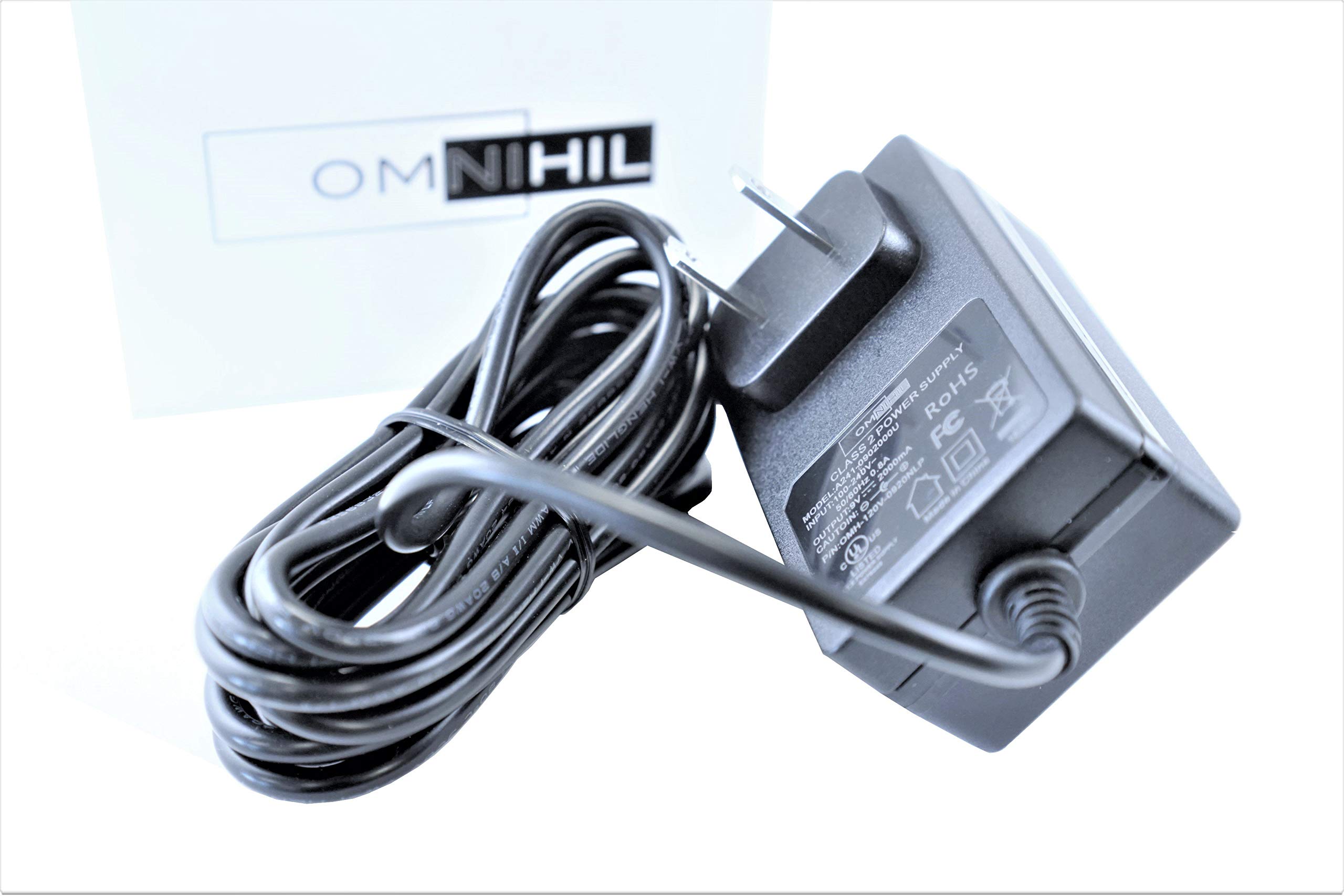 UL Listed 8ft AC/DC Adapter for Coocheer Jump Starter - Car Emergency Power