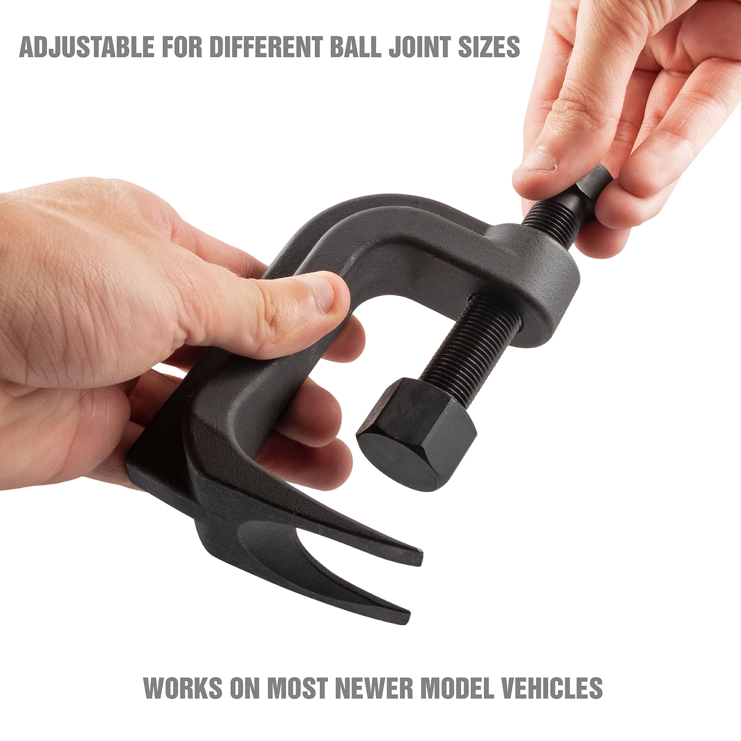OEMTOOLS 25112 Adjustable Ball Joint Separator Tool - Universal Fit for Trucks, Cars, SUVs - 3/4