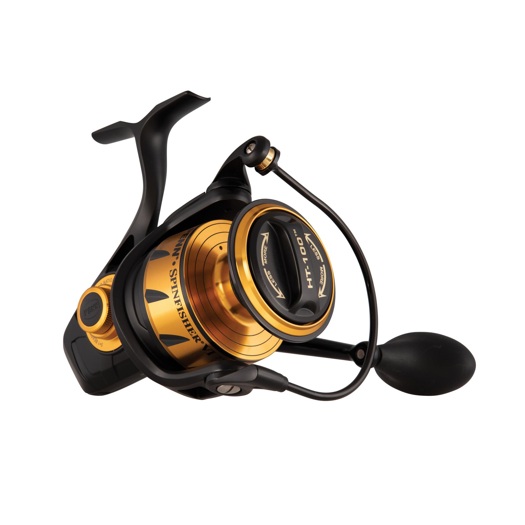 Penn Spinfisher VI Spinning Reel - Saltwater Fishing Reel with 6+1 Shielded Ball Bearings - Perfect for Surf Fishing, Offshore & Inshore Angling