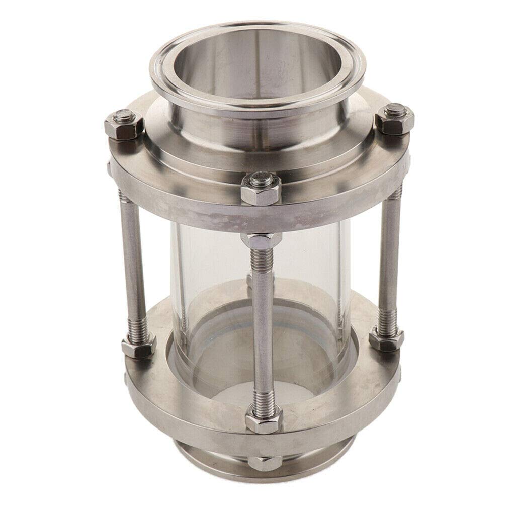 Sanitary Stainless Steel Tri Clamp Sight Glass for Pipe Fittings - 77.5mm (3.05