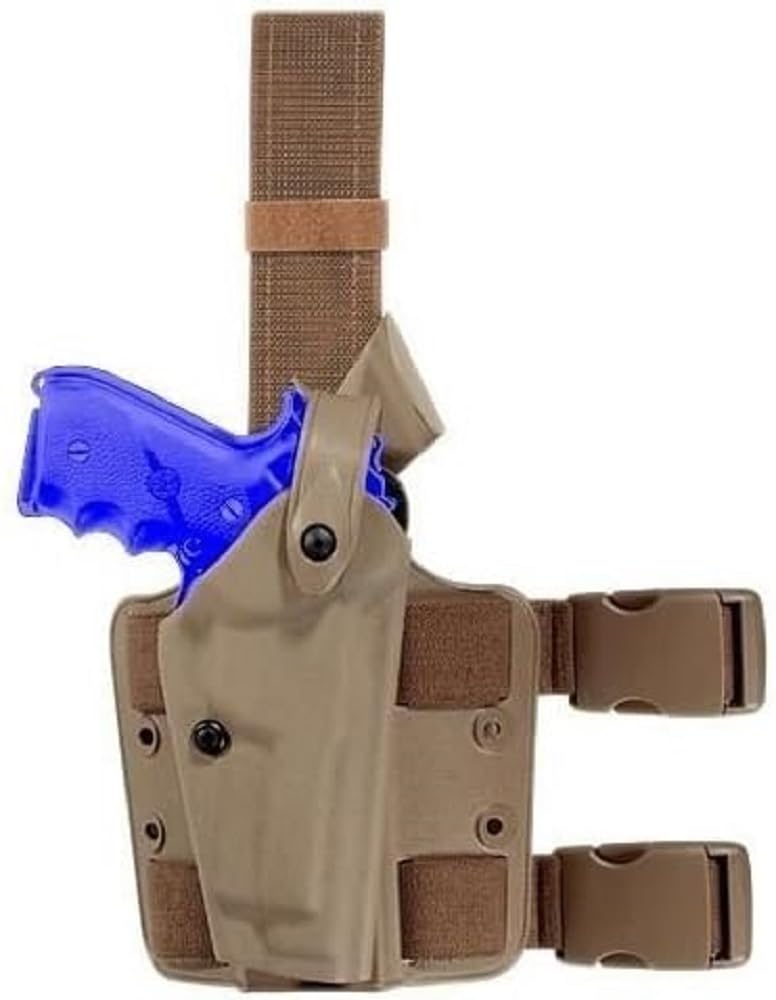 Safariland 6004 SLS Tactical Holster with Double Leg Straps - Secure & Adjustable Duty Holster for Law Enforcement, Military & Outdoor Shooting Scenarios