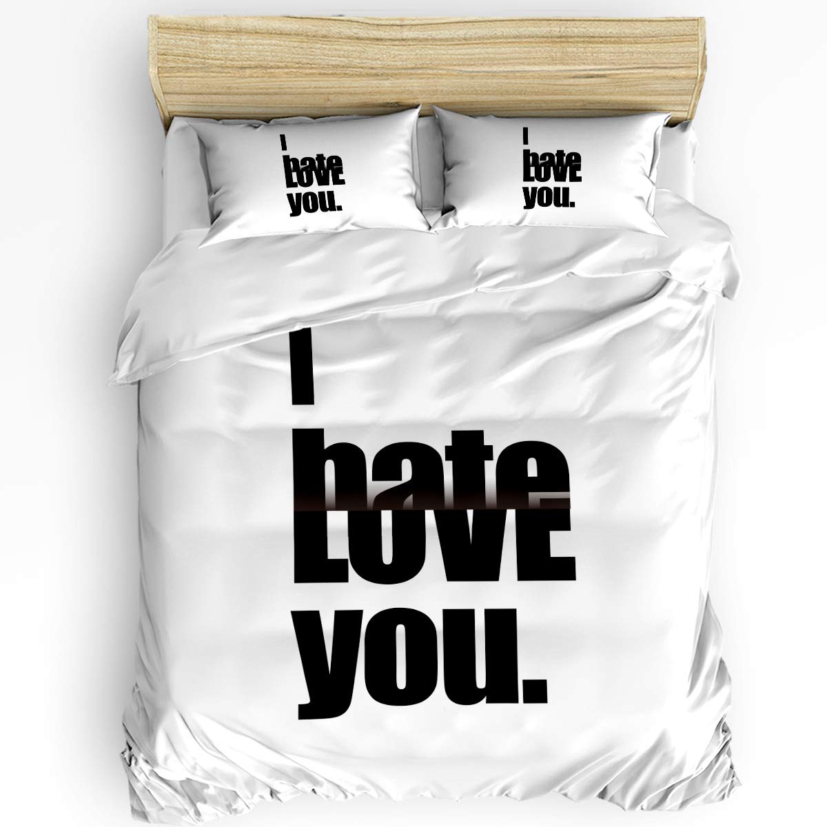 PartyShow 4-Piece California King Bedding Set - Ultra Soft Comforter Cover, Fitted Sheet & 2 Pillowcases for Girls, Boys & Kids | Perfect for Bedroom Decor, Sleepovers & Cozy Nights