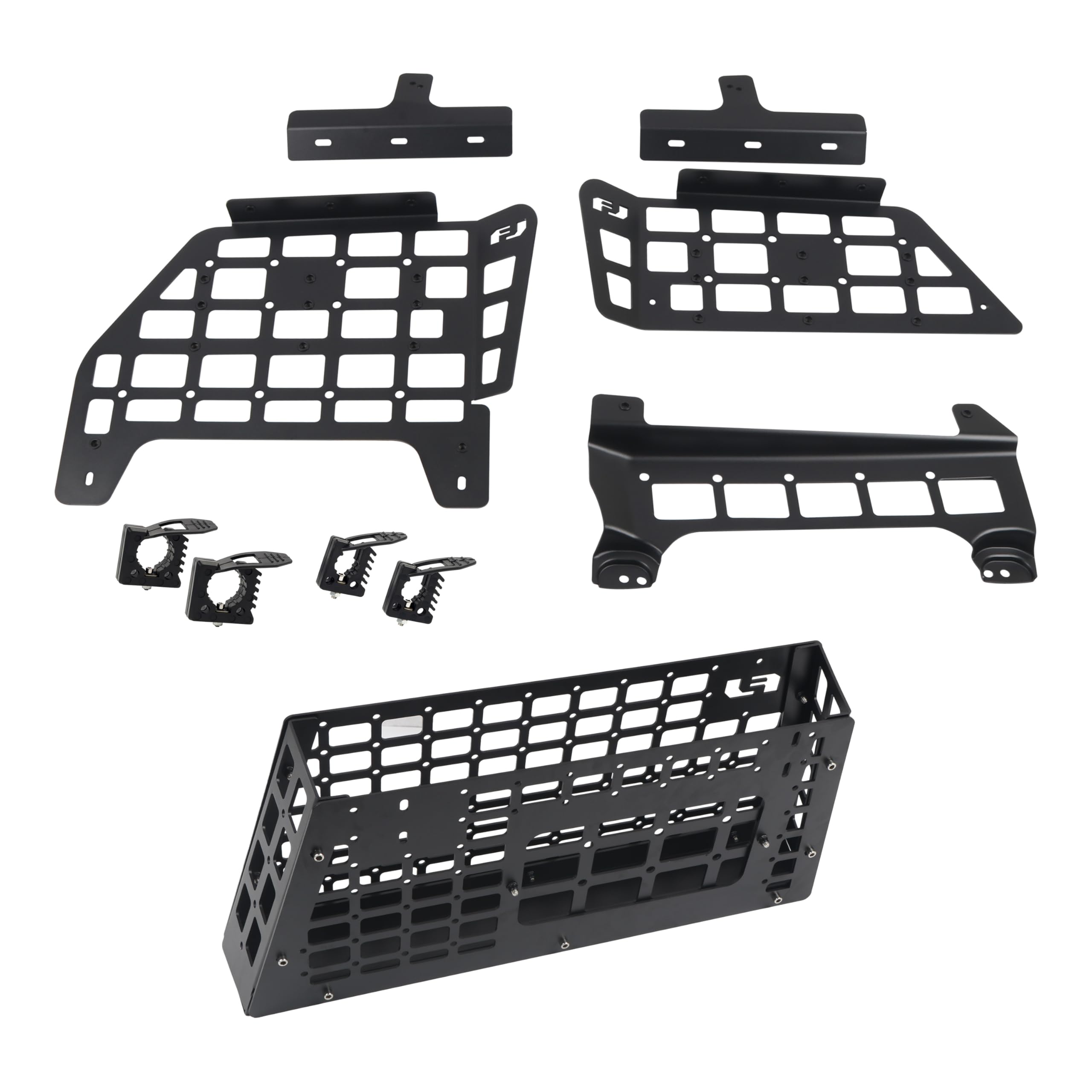 Toyota FJ Cruiser (XJ10) 2007-2014 Modular Storage Panel System - Black Trunk Shelf & Rear Cargo Organizer for Interior Luggage Storage | Perfect for Camping Gear, Road Trips & Outdoor Adventures