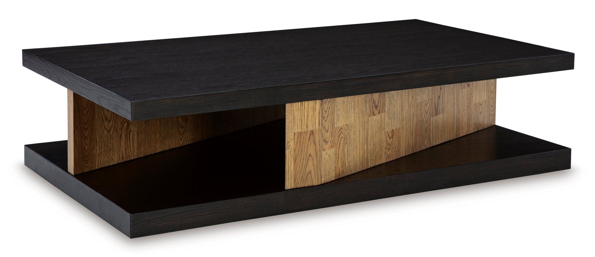 Modern Kora Coffee Table - Mid-Century Style Wooden Living Room Table with Storage Shelf - Perfect for Small Spaces, Apartments & Cozy Home Decor