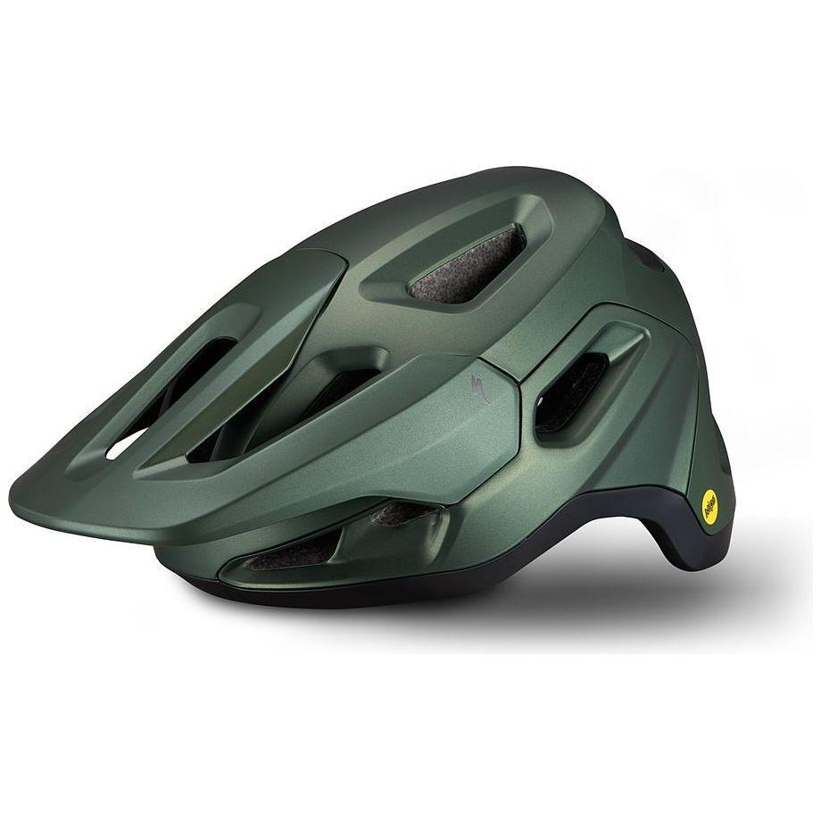 Specialized Tactic 4 Mountain Bike Helmet - Lightweight & Ventilated Oak Green MTB Cycling Gear for Trail Riding & Enduro Adventures