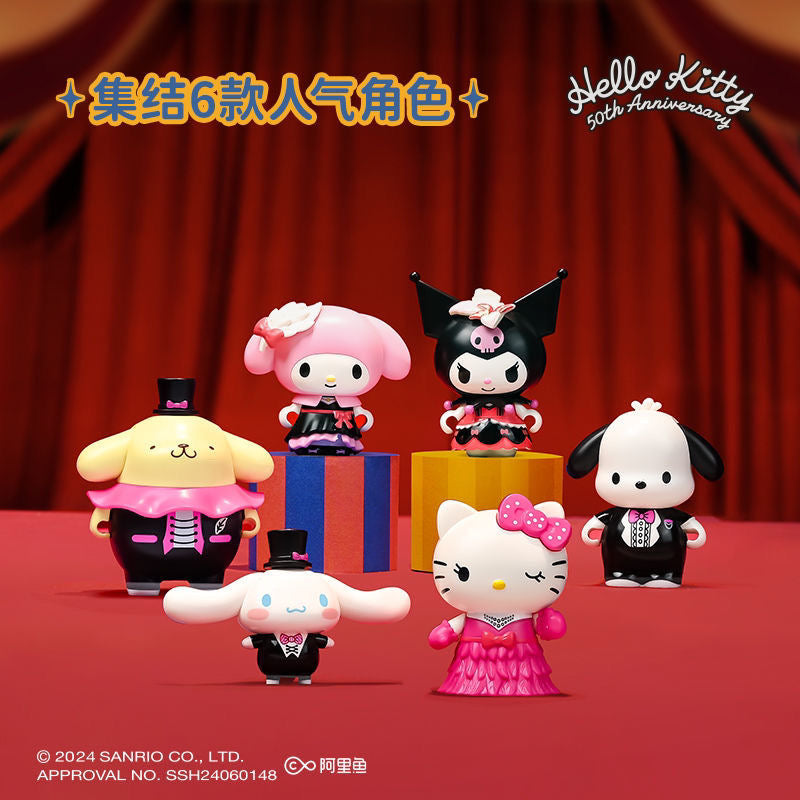 Keeppley K20850 Hello Kitty 50th Anniversary Building Blocks Set - Collectible Toy for Kids & Adults - Perfect for Birthday Gifts, Home Decor, and Creative Play