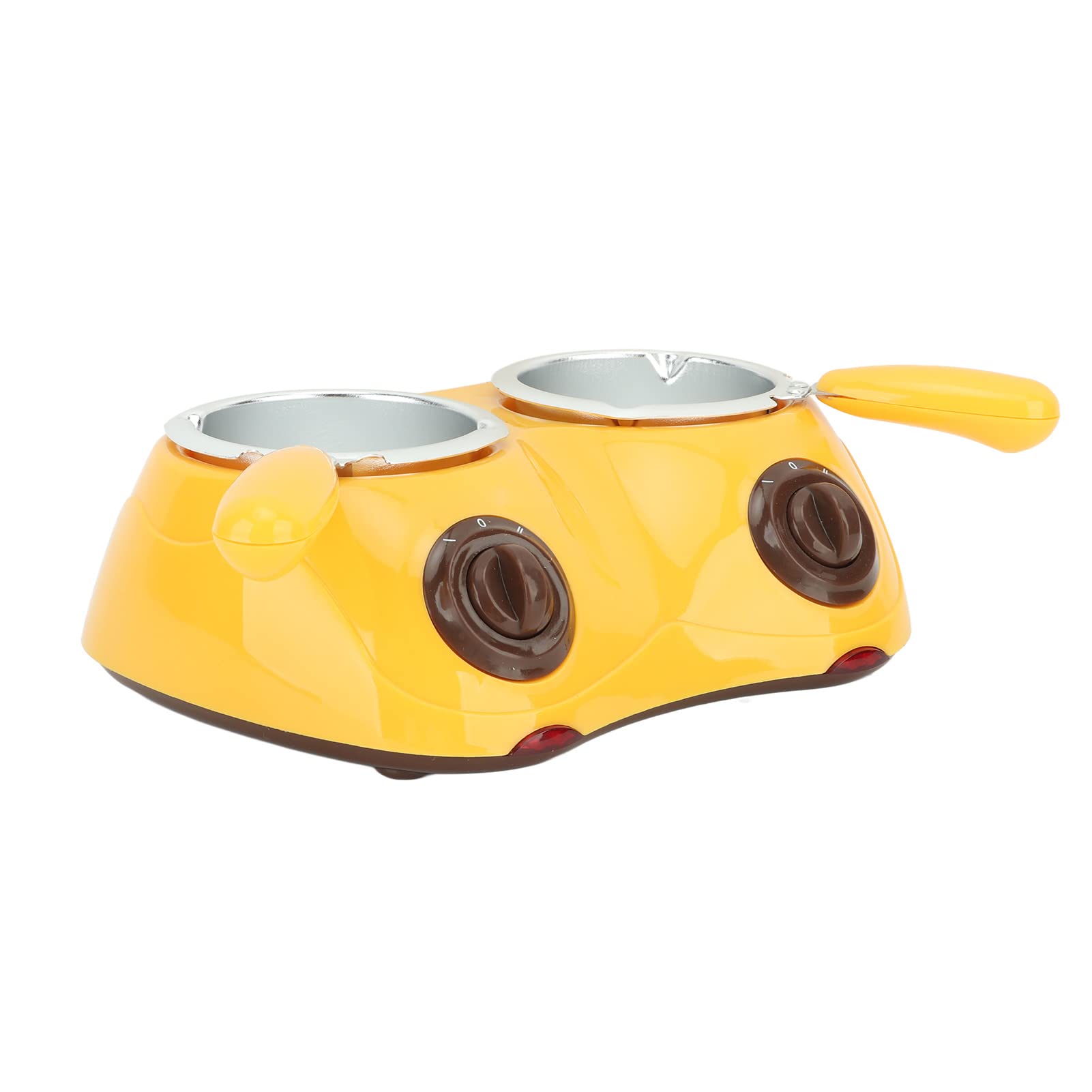 Premium Mini Electric Fondue Pot Kit - Double Melting Pot for Chocolate, Cheese, Butter & Candy Making | Tempering Machine for DIY Desserts, Candle Crafting & Party Treats | Perfect for Valentine's, Christmas & Family Gatherings