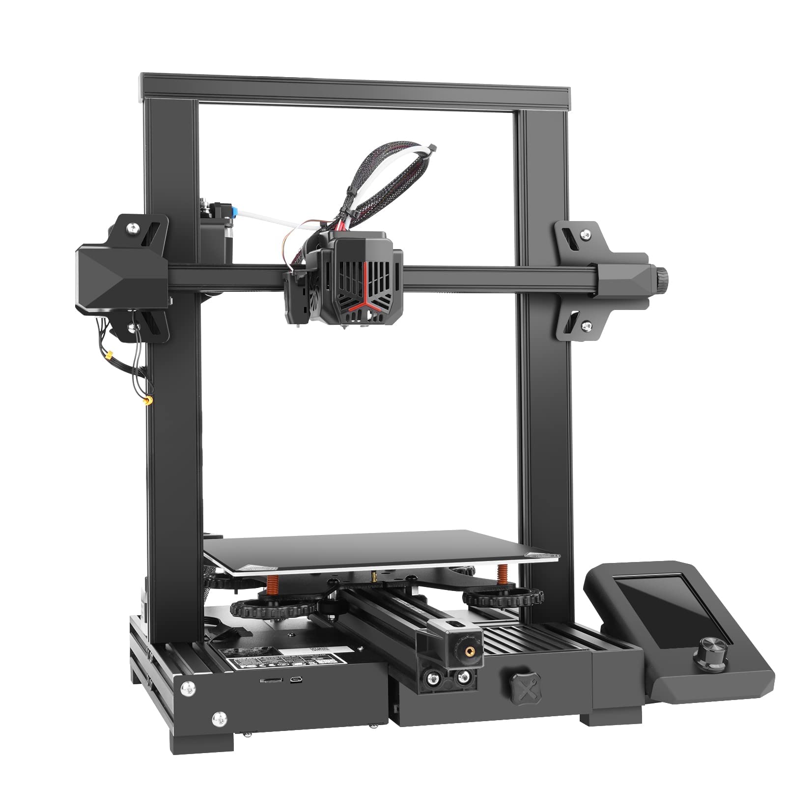 Official Creality Ender-3 V2 Neo 3D Printer with CR Touch Auto-Leveling, Full-Metal Bowden Extruder, Stable Integrated Design, PC Spring Steel Magnetic Build Plate - 8.66x8.66x9.84 Inch Printing Size - Perfect for Home DIY Projects, Prototyping & Educational Use