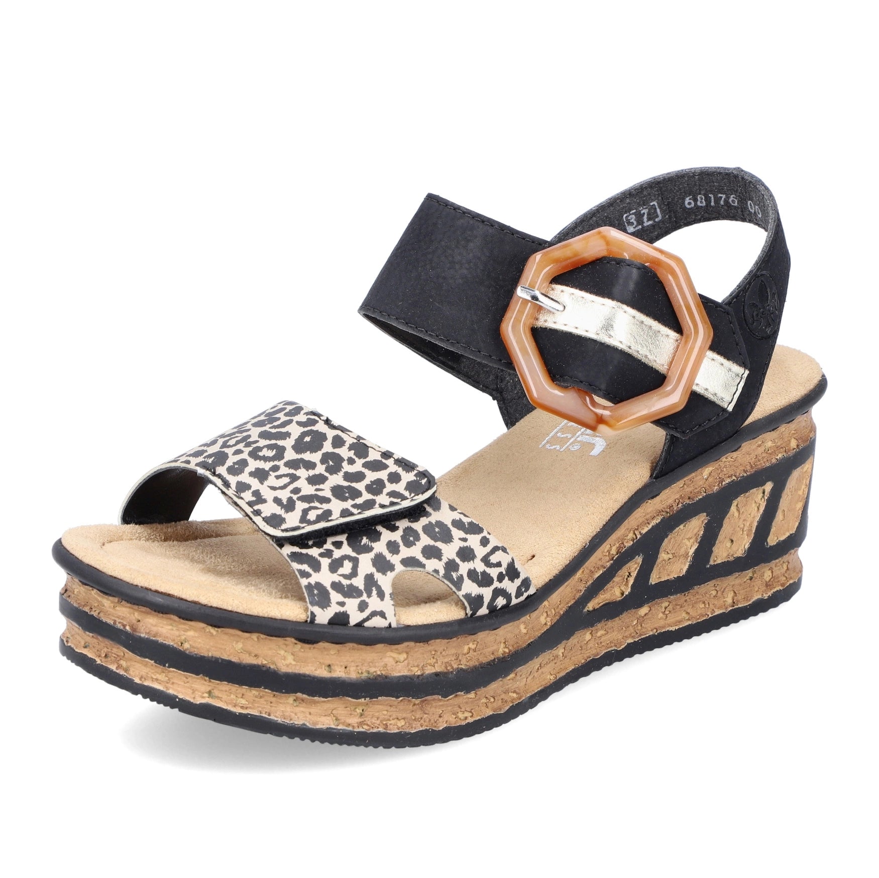 Rieker 68176 00 Women's Comfortable Slip-On Loafers - Stylish & Lightweight Casual Shoes for Work, Travel & Everyday Wear
