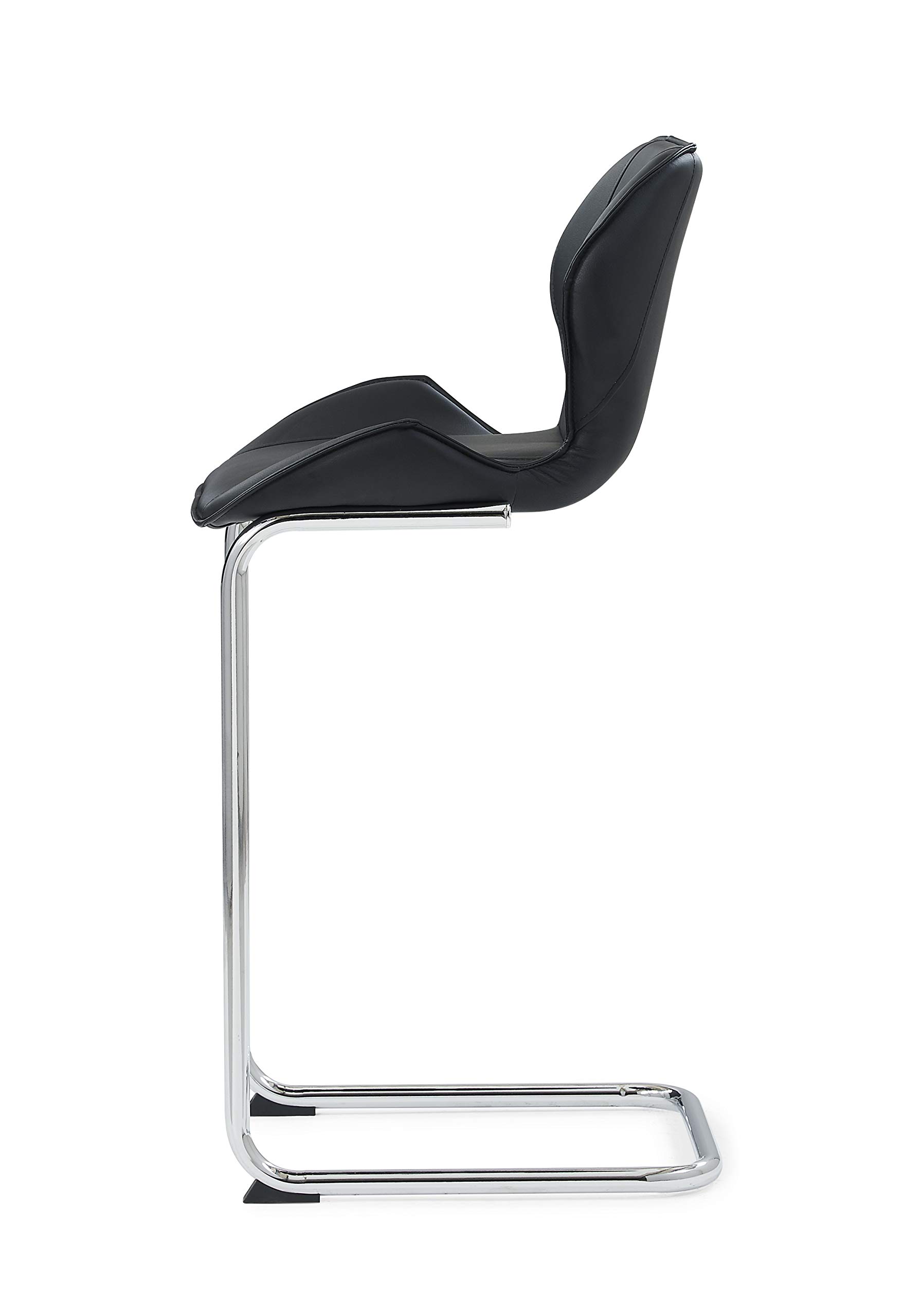 Modern Black Accent Chair for Women - Stylish Home Office & Living Room Furniture - Global Furniture USA - Perfect for Reading, Relaxing & Decorating