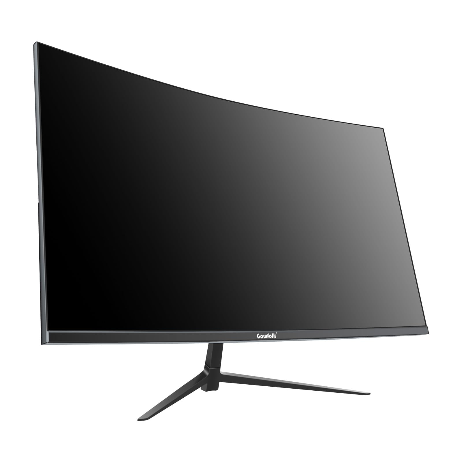 Gawfolk 27 Inch Curved Gaming Monitor - 165Hz/180Hz, Full HD 1080P, 1ms GTG, FreeSync, Low Motion Blur, Eye-Care Technology, VESA Mount, HDMI/DP Ports - Perfect for Esports, PC & Console Gaming (Black)